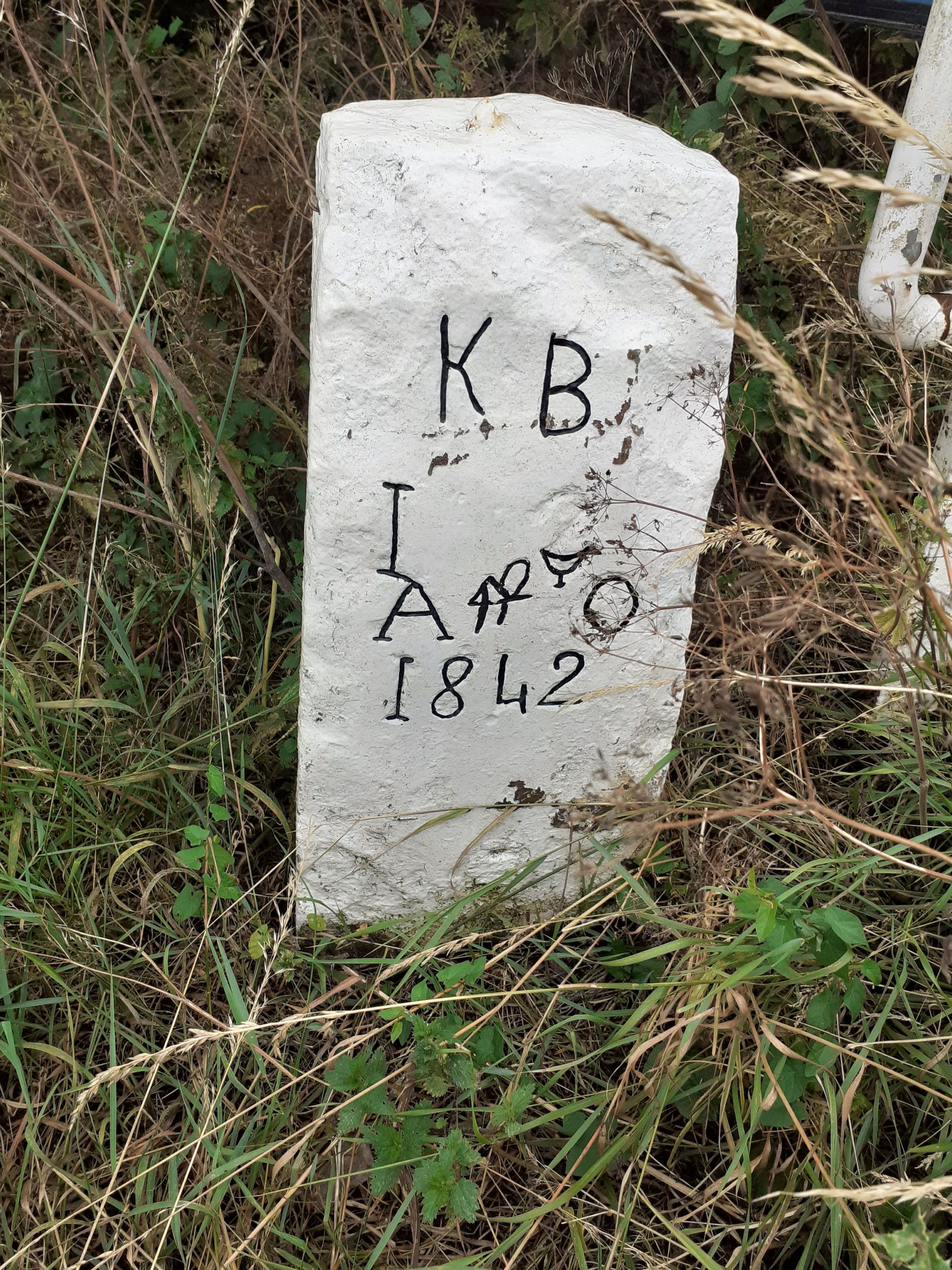 Old mile stone
