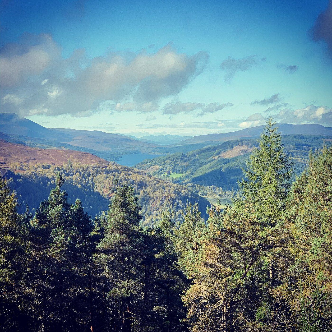Craigower Hill and Killiecrankie from Pitlochry - Ramblers