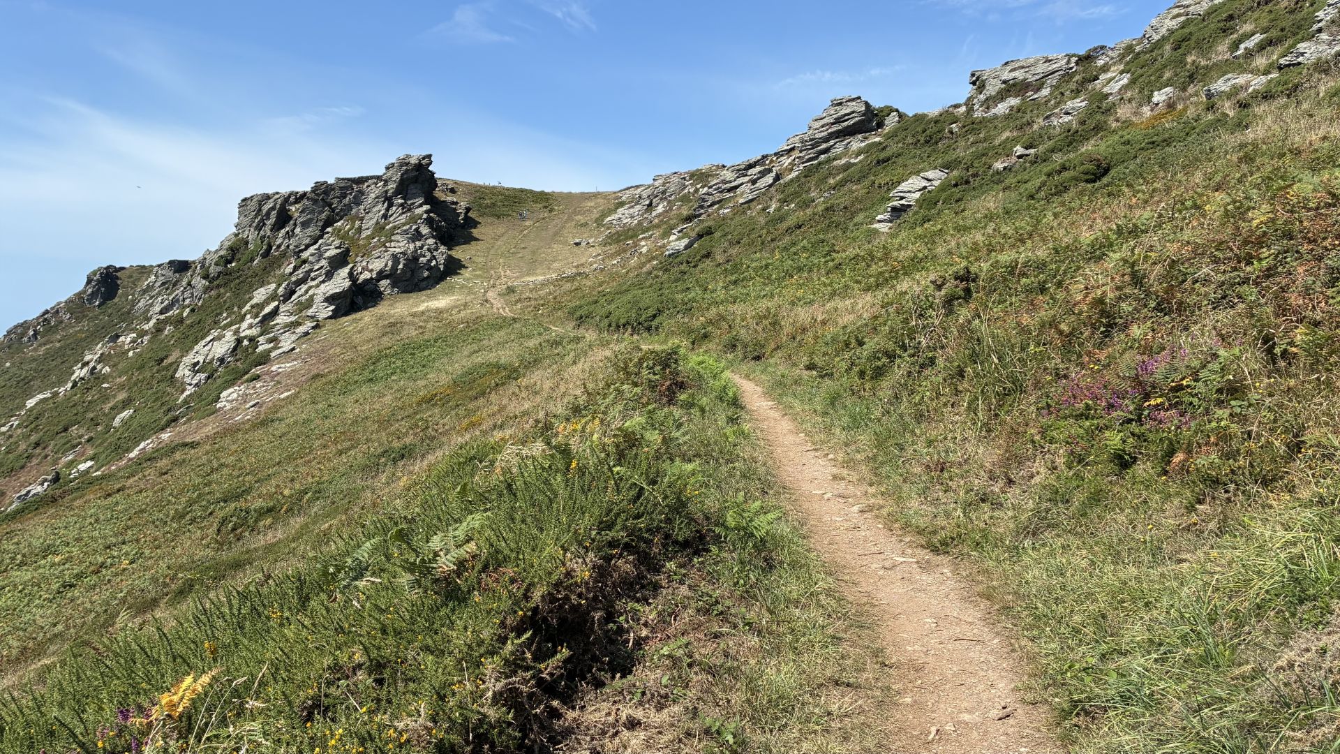 up to Bolt Head from Starehole