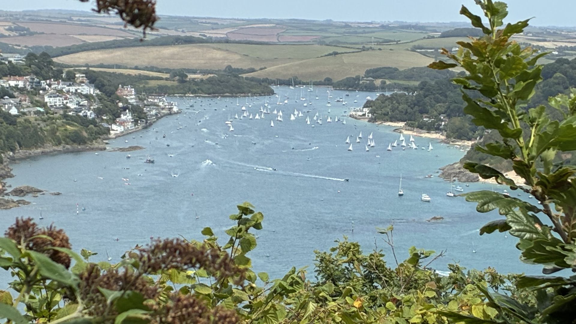 retrun higher path looking to Salcombe