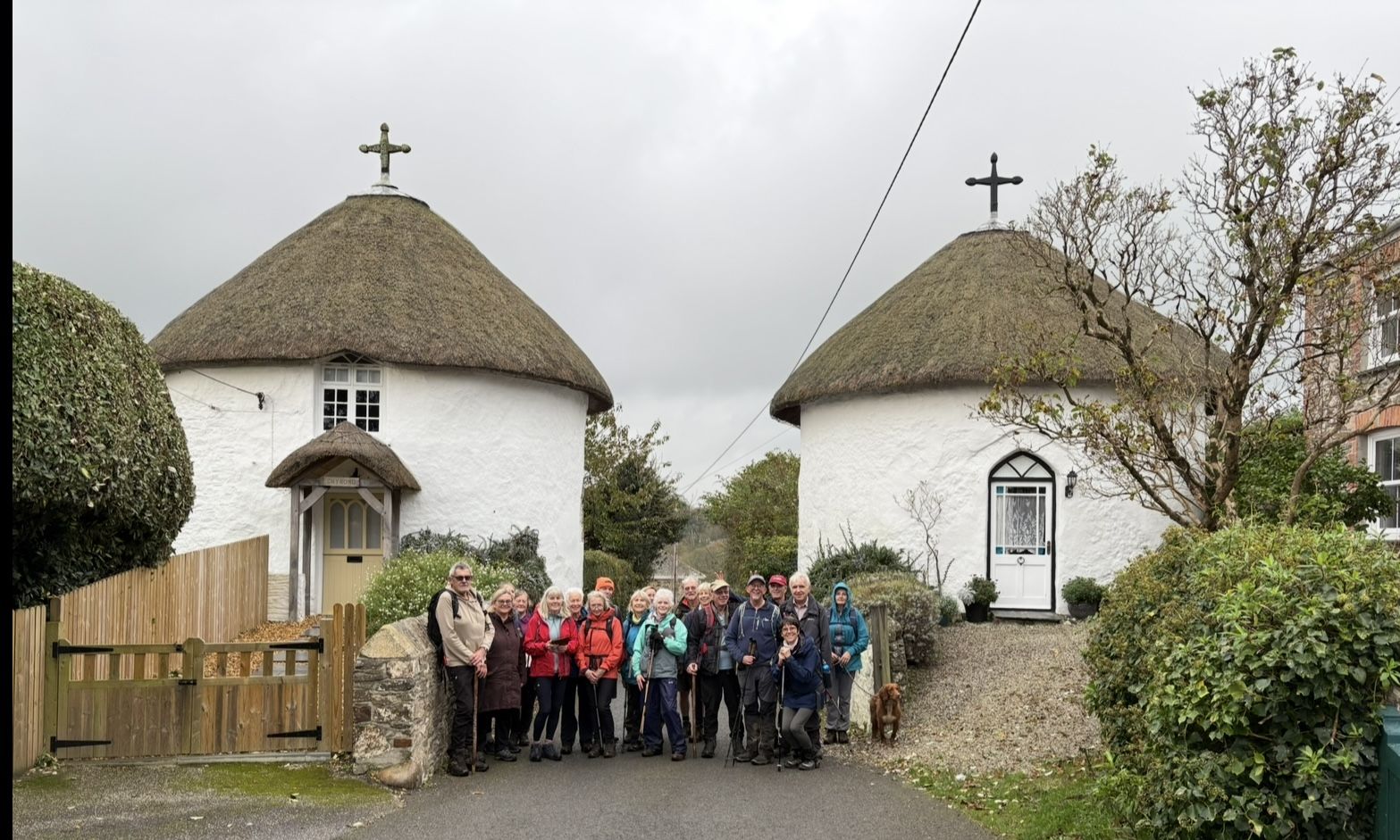 Round houses, Veryan