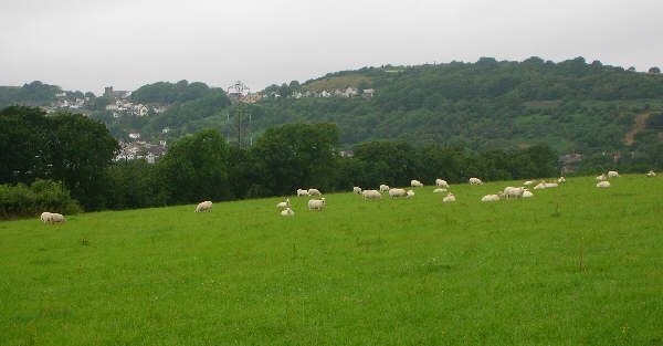 View towards Llantrisant