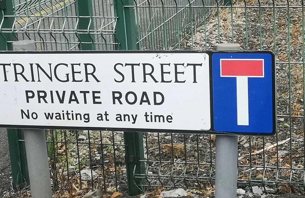 Stringer Street Sign