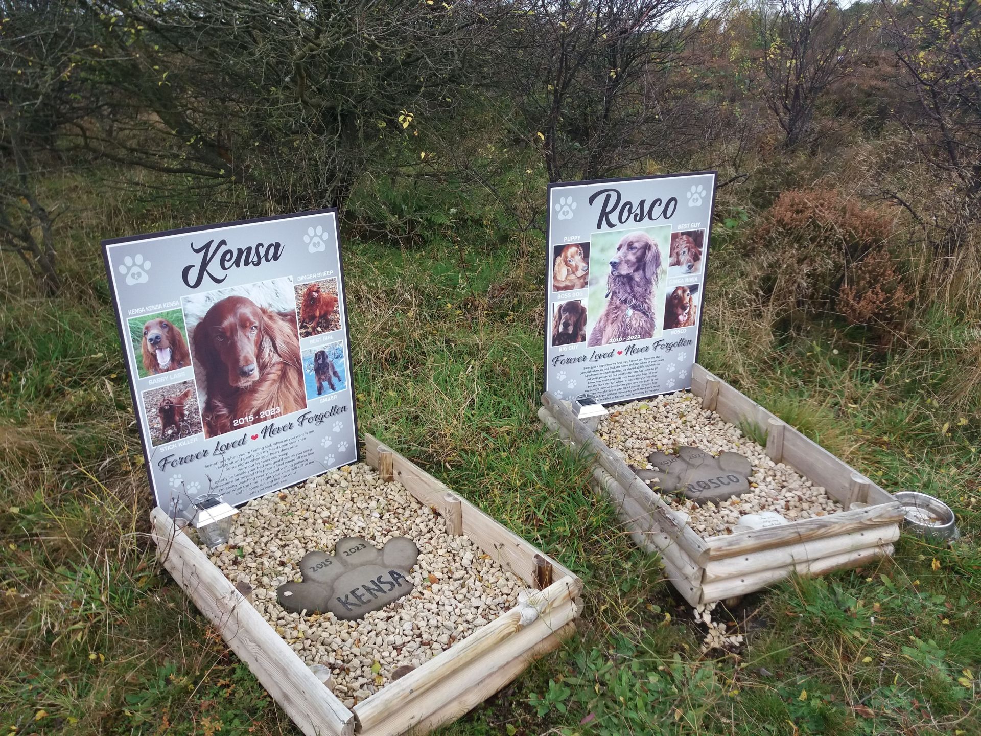 Whitrigg Bing Dog Cemetery Headstone