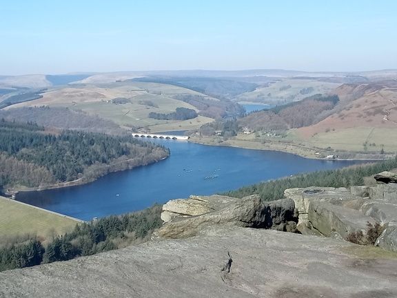 Ladybower from Bamford Edge