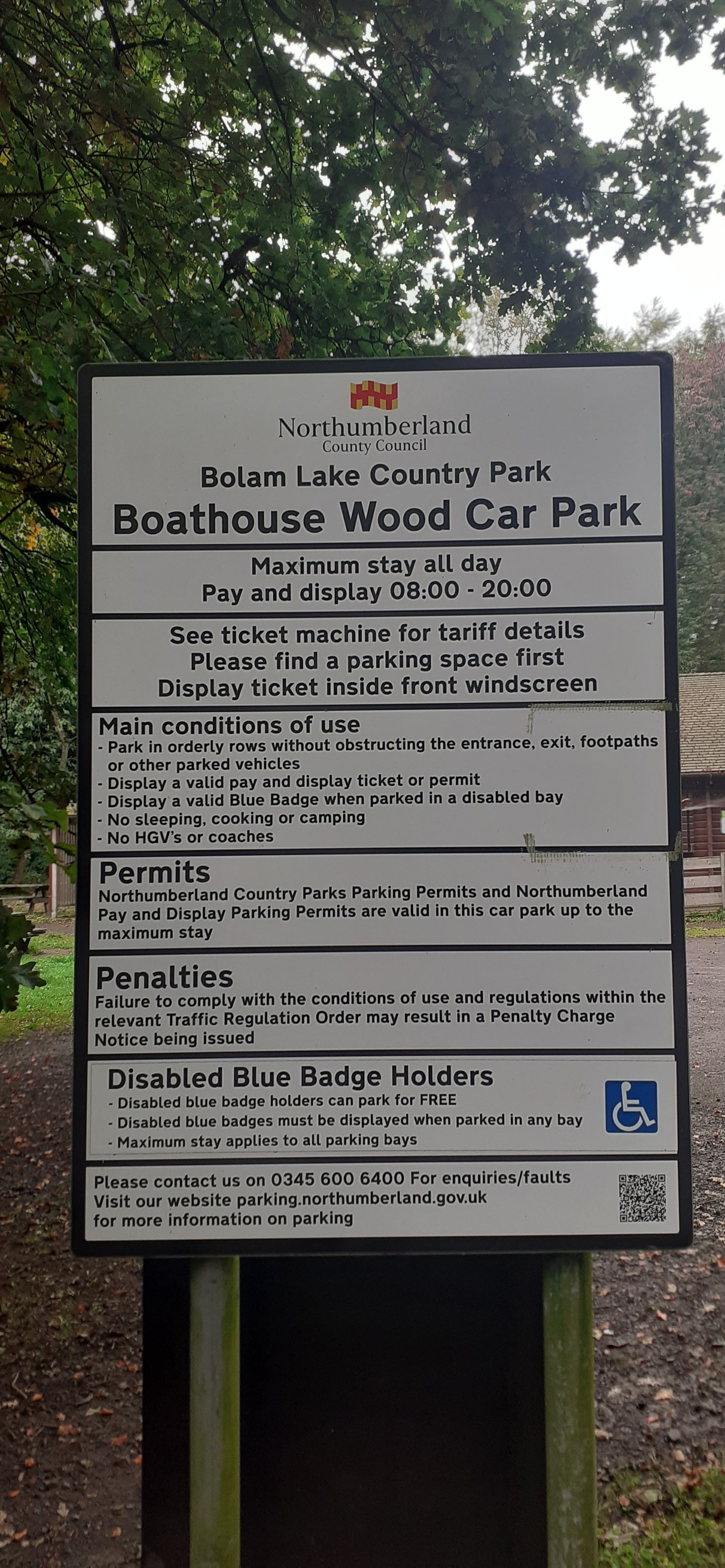 Parking details