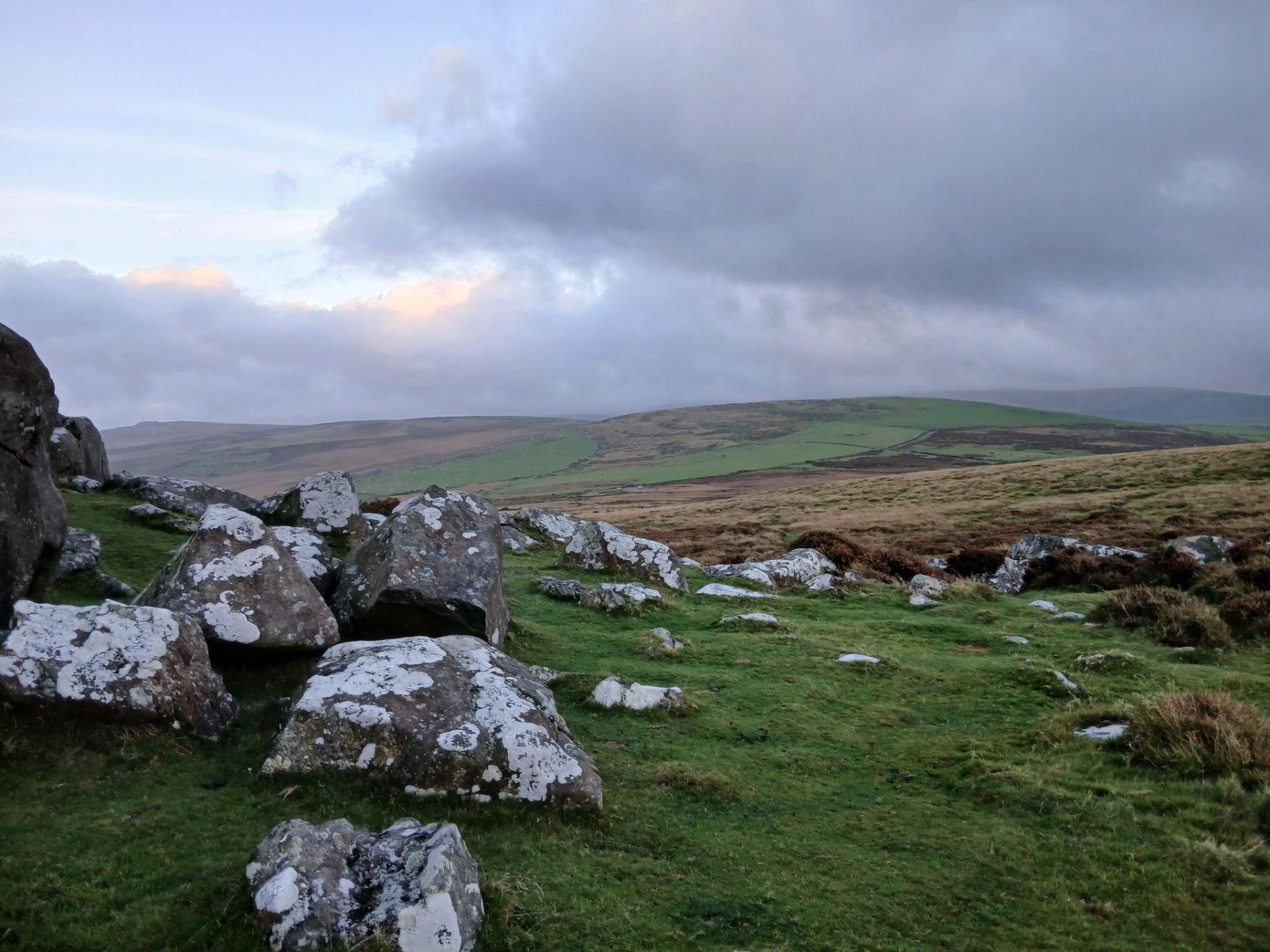 Carn Enoch looking east