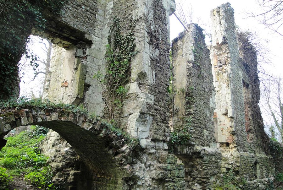 Betchworth Castle walls