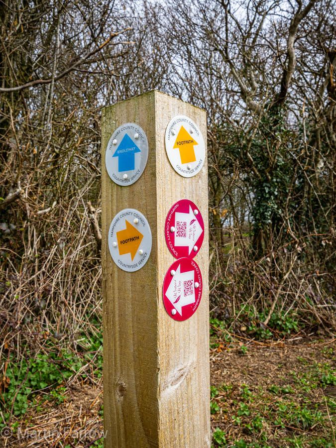 waymakers on wooden post