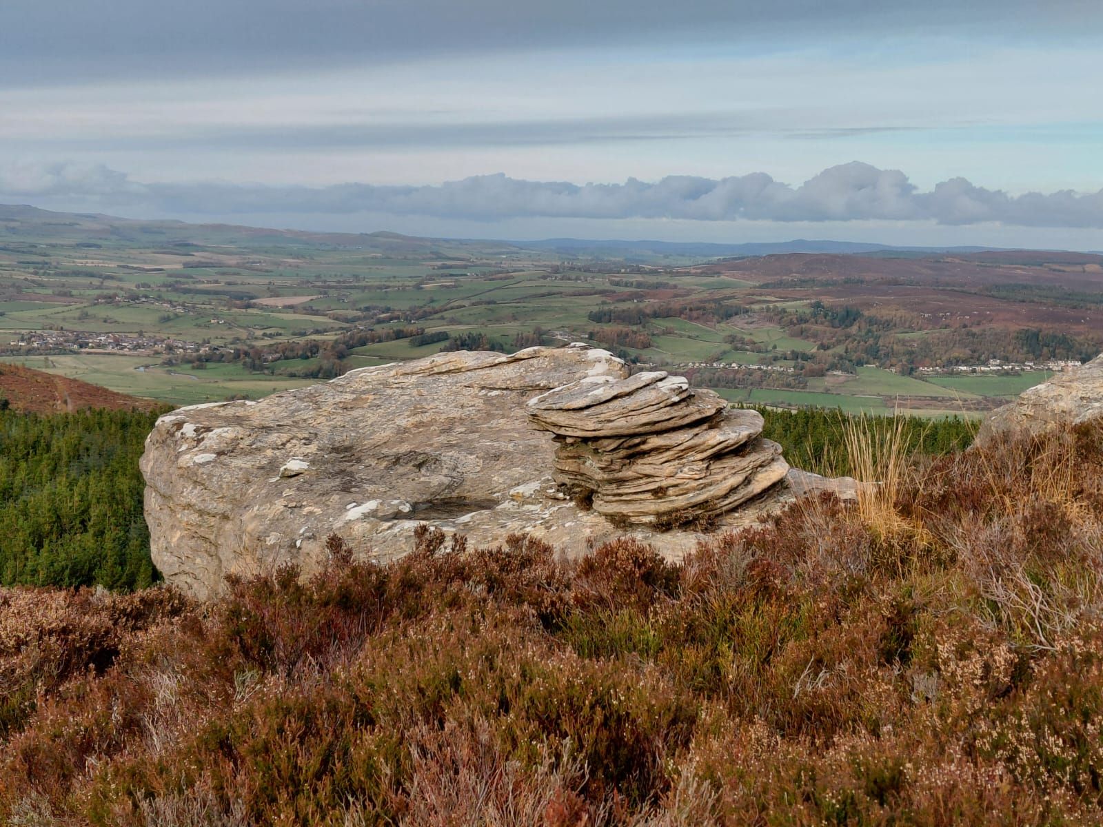 View from Simonside Hills