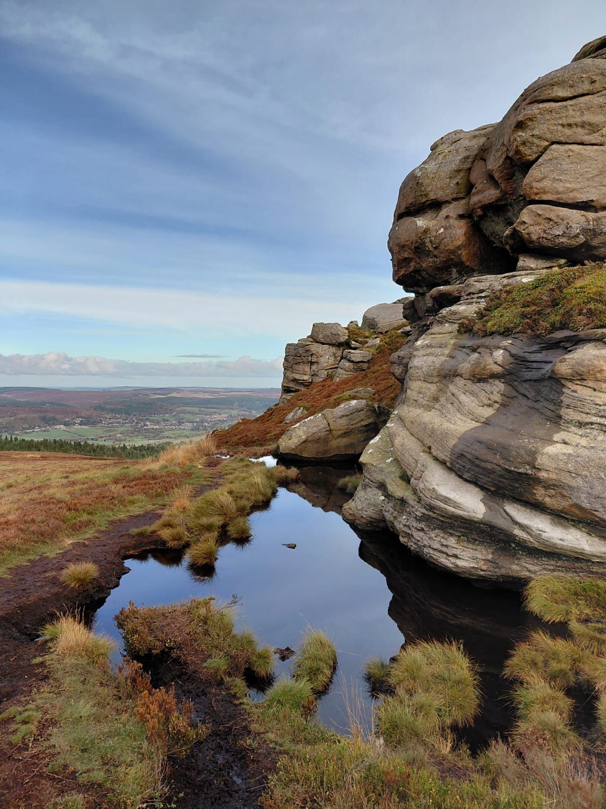 View from Simonside Hills