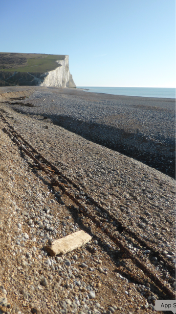 Cuckmere Haven beach 