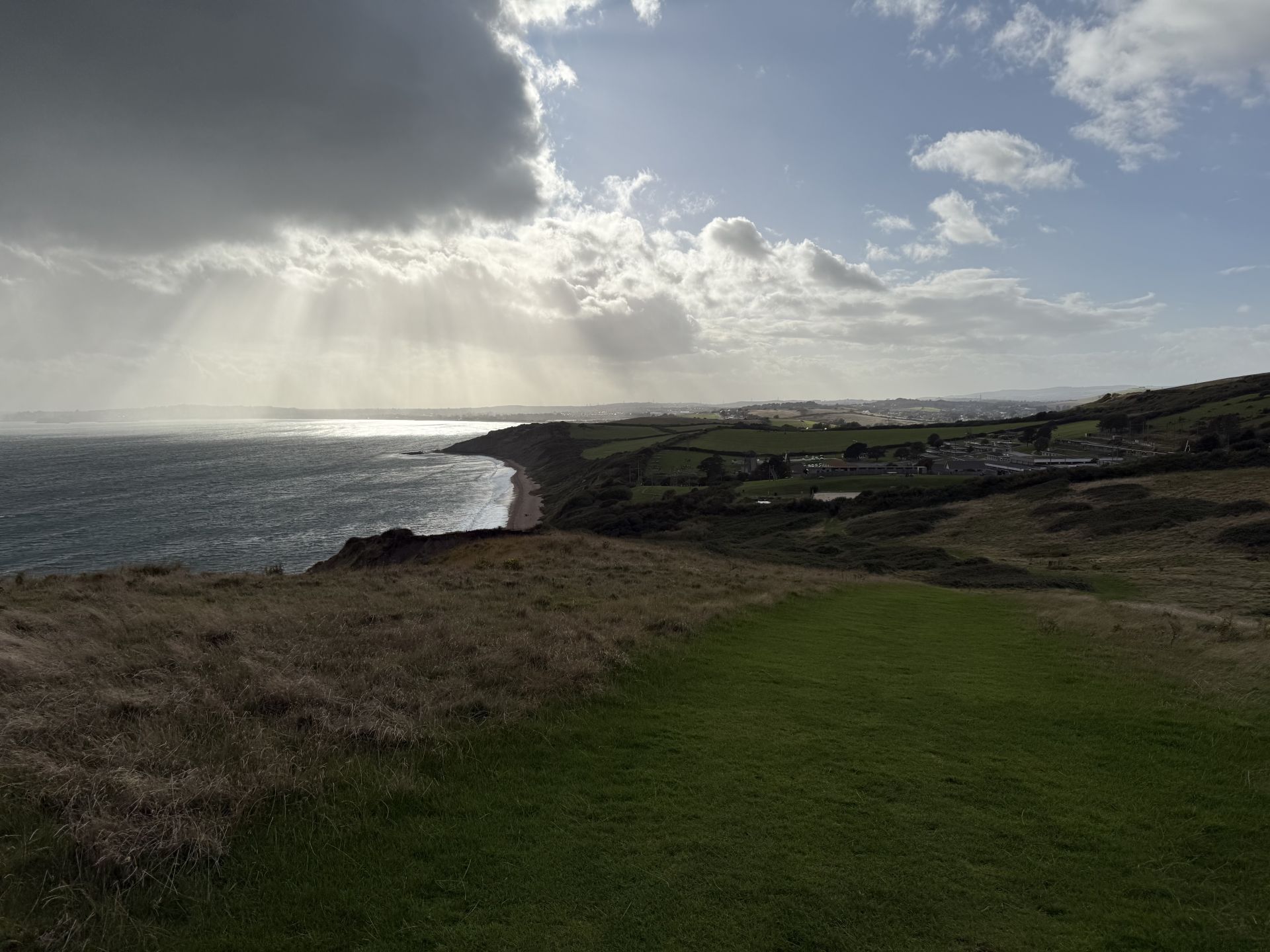 The South West Coastal Path, looking towards Weymouth