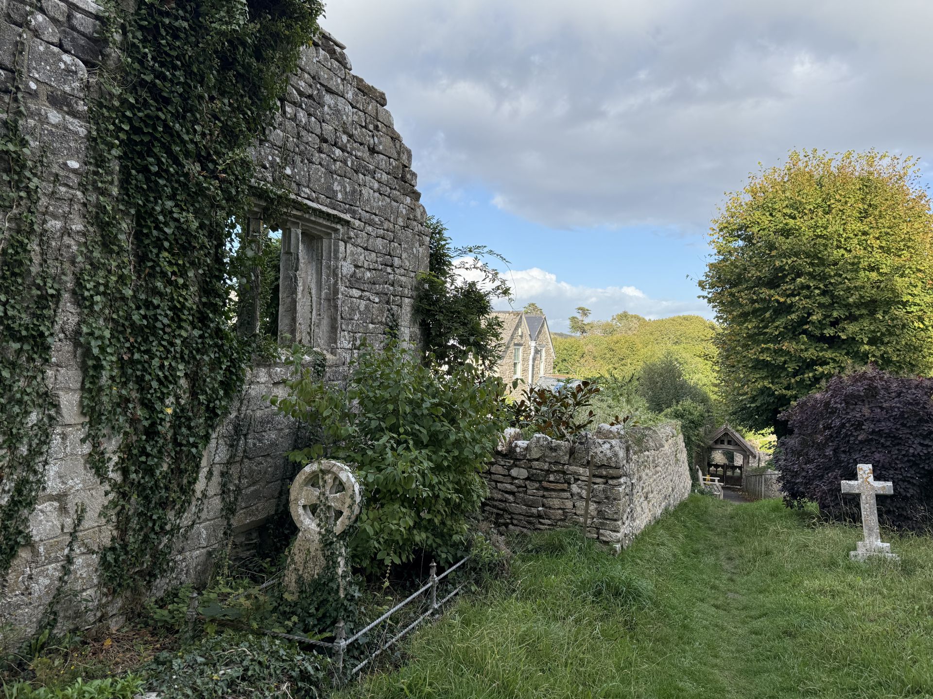 The grounds of St. Osmund’s Church