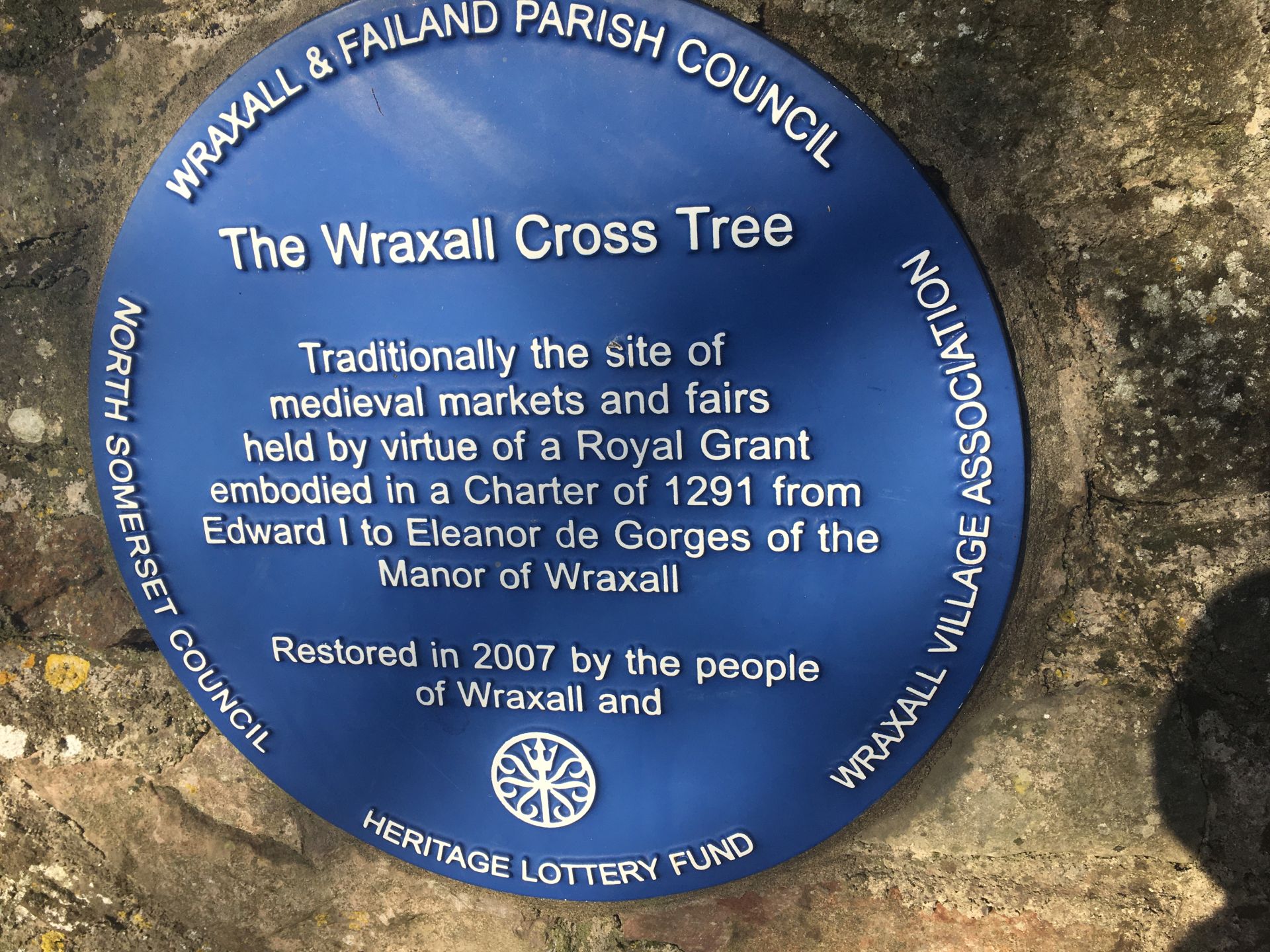 Blue Plaque Wraxall