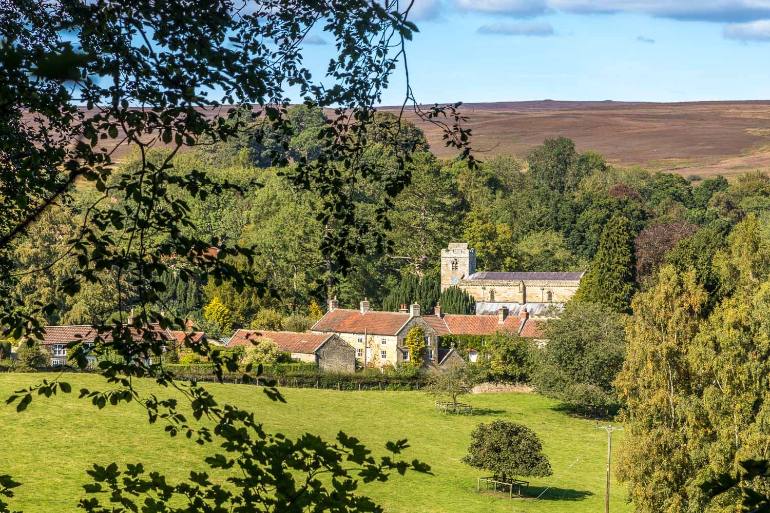 The church of St. Mary, Lastingham