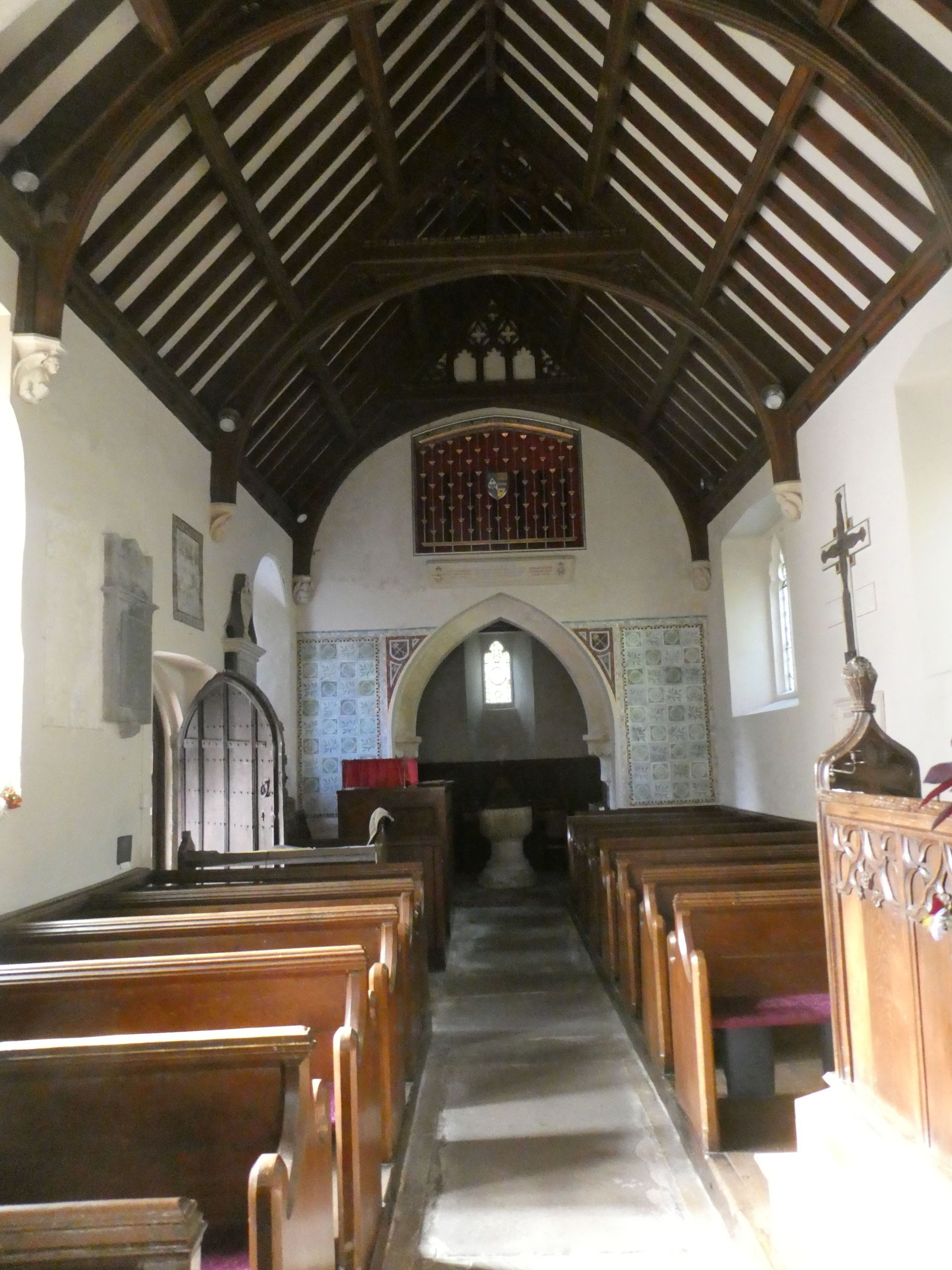 Inside of the church