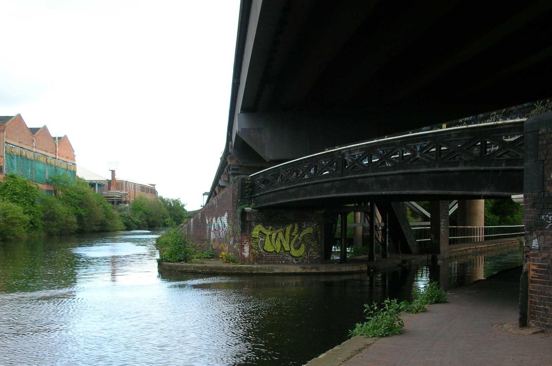 Canal at Salford Junction