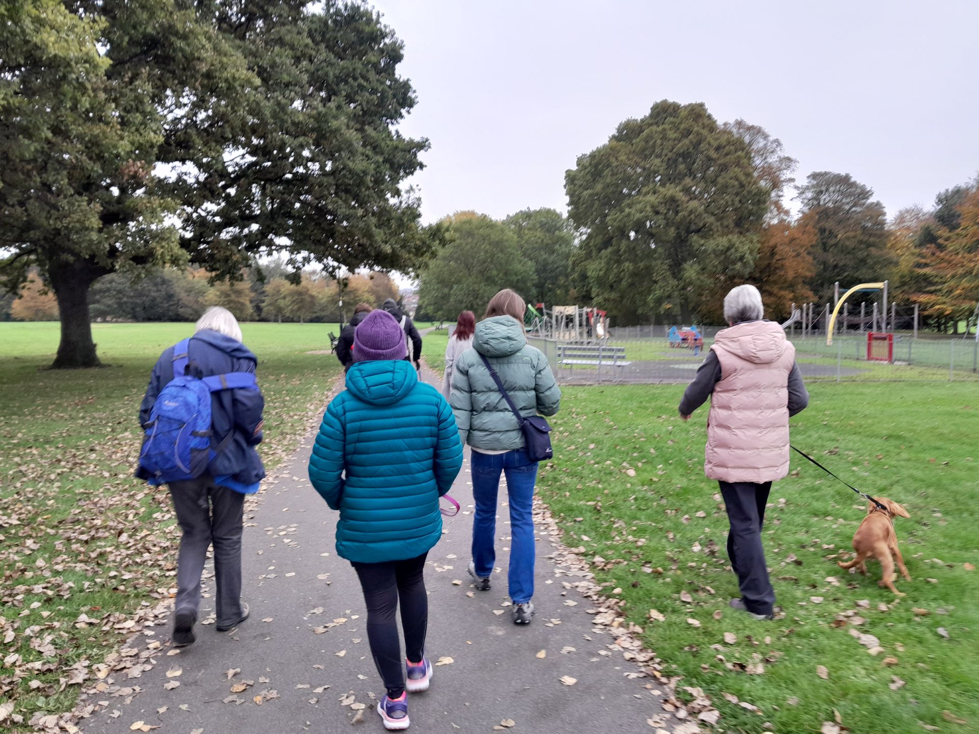 Group walking