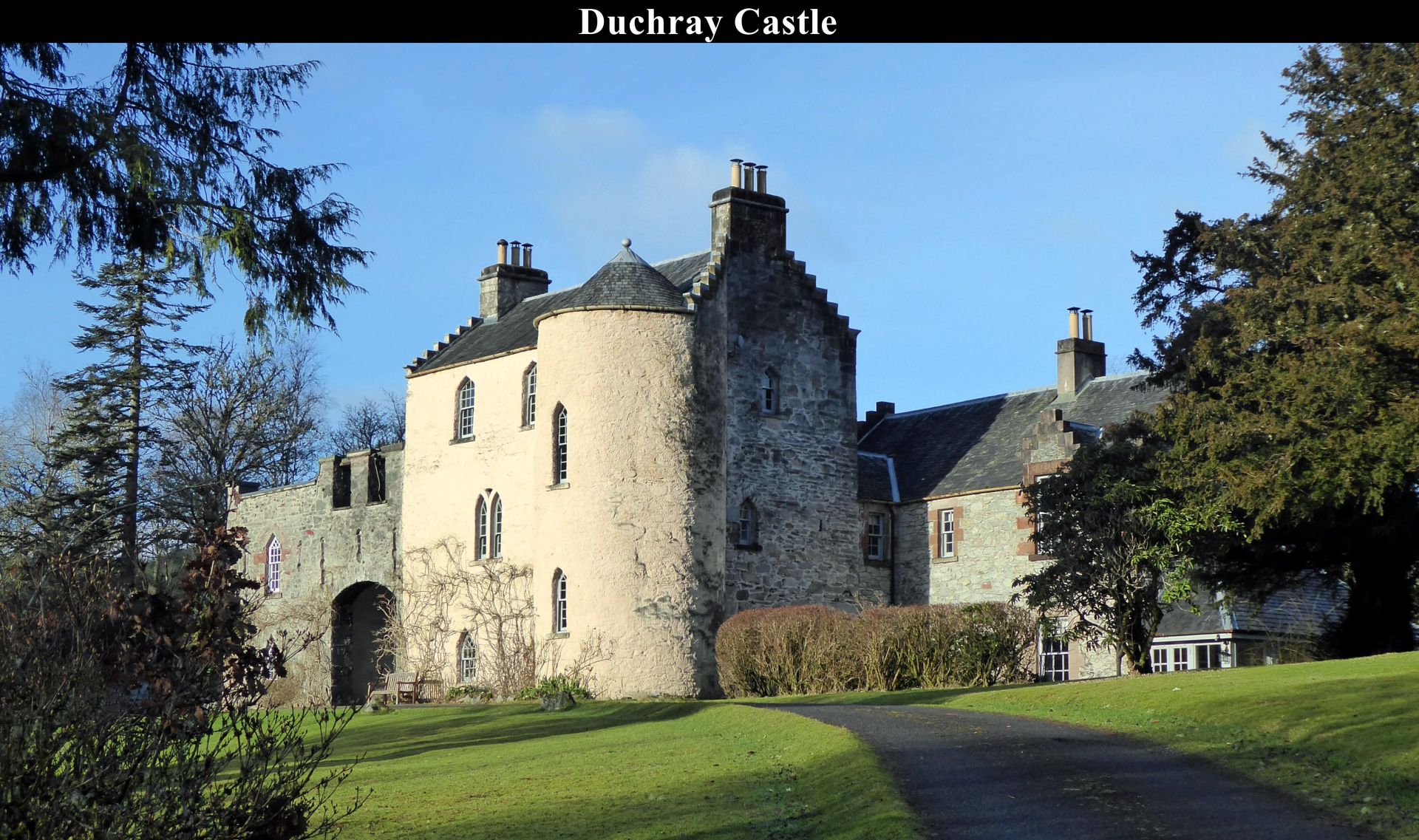 Duchray Castle A 16th century tower house 
