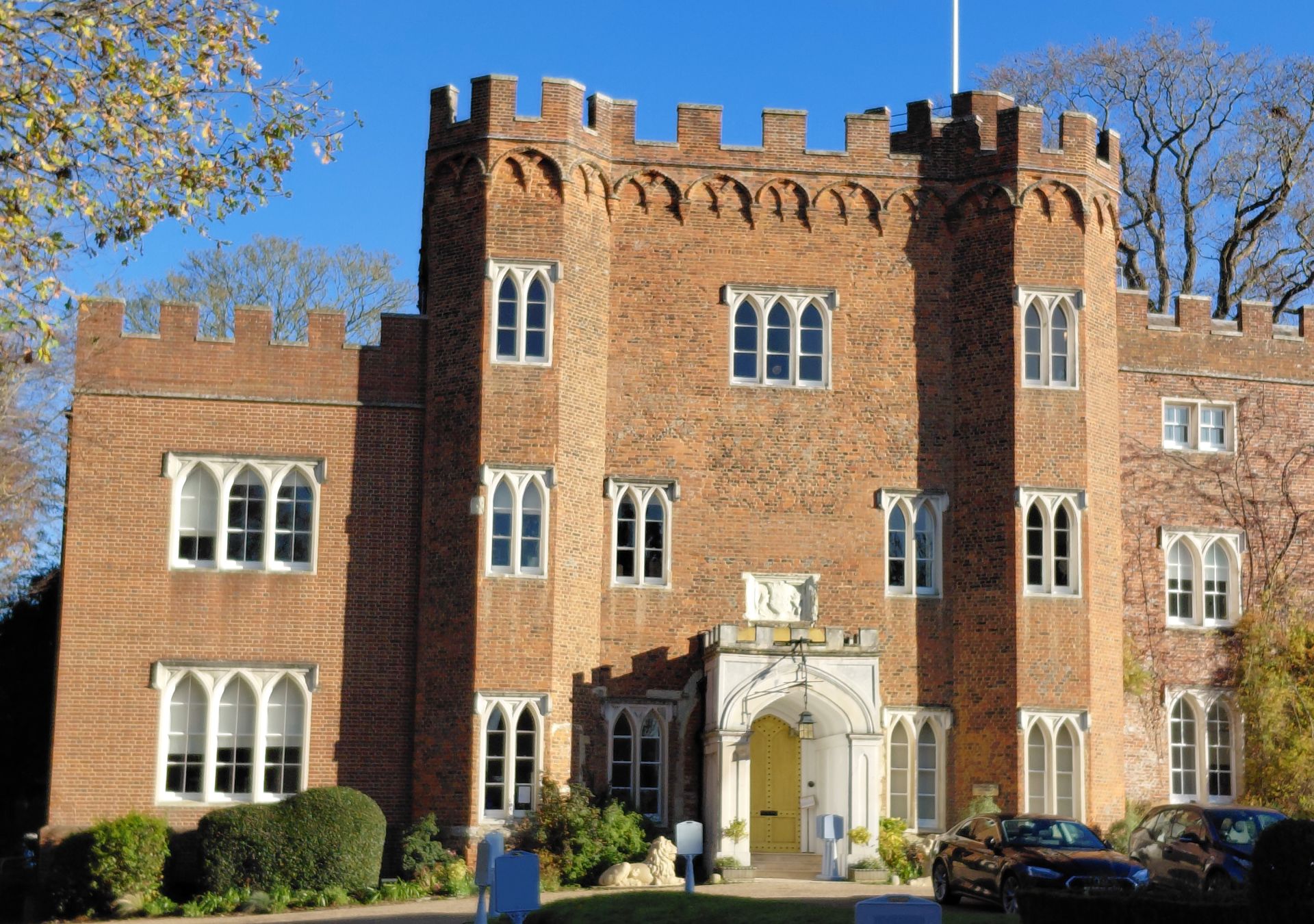 View of Hertford Castle Gatehouse