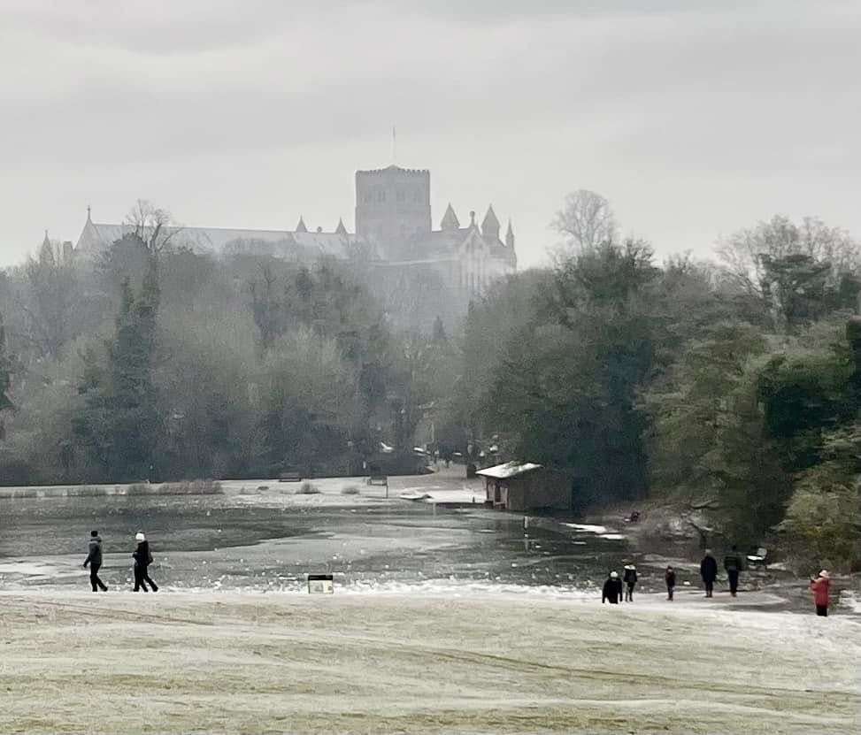 View of St Albans Abbey