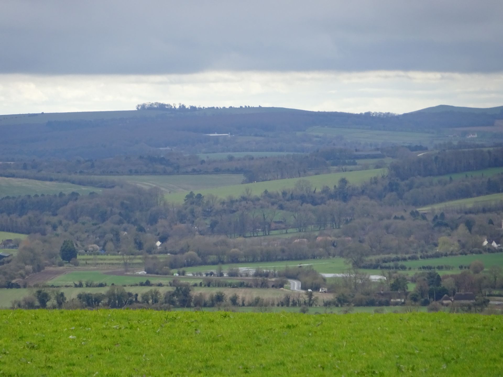 View from Round Hill Downs