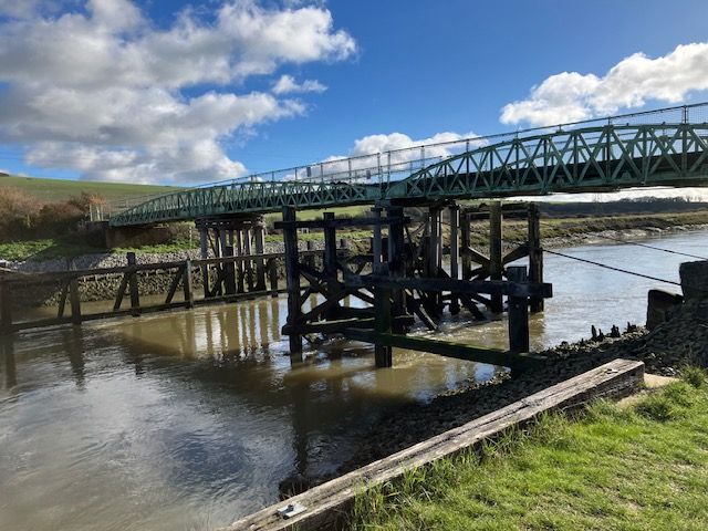 Southease swing bridge