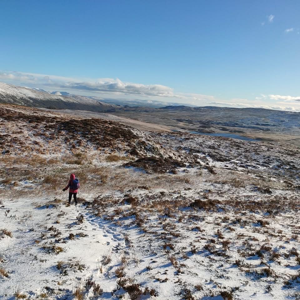Walking on the fells near Green Quarter