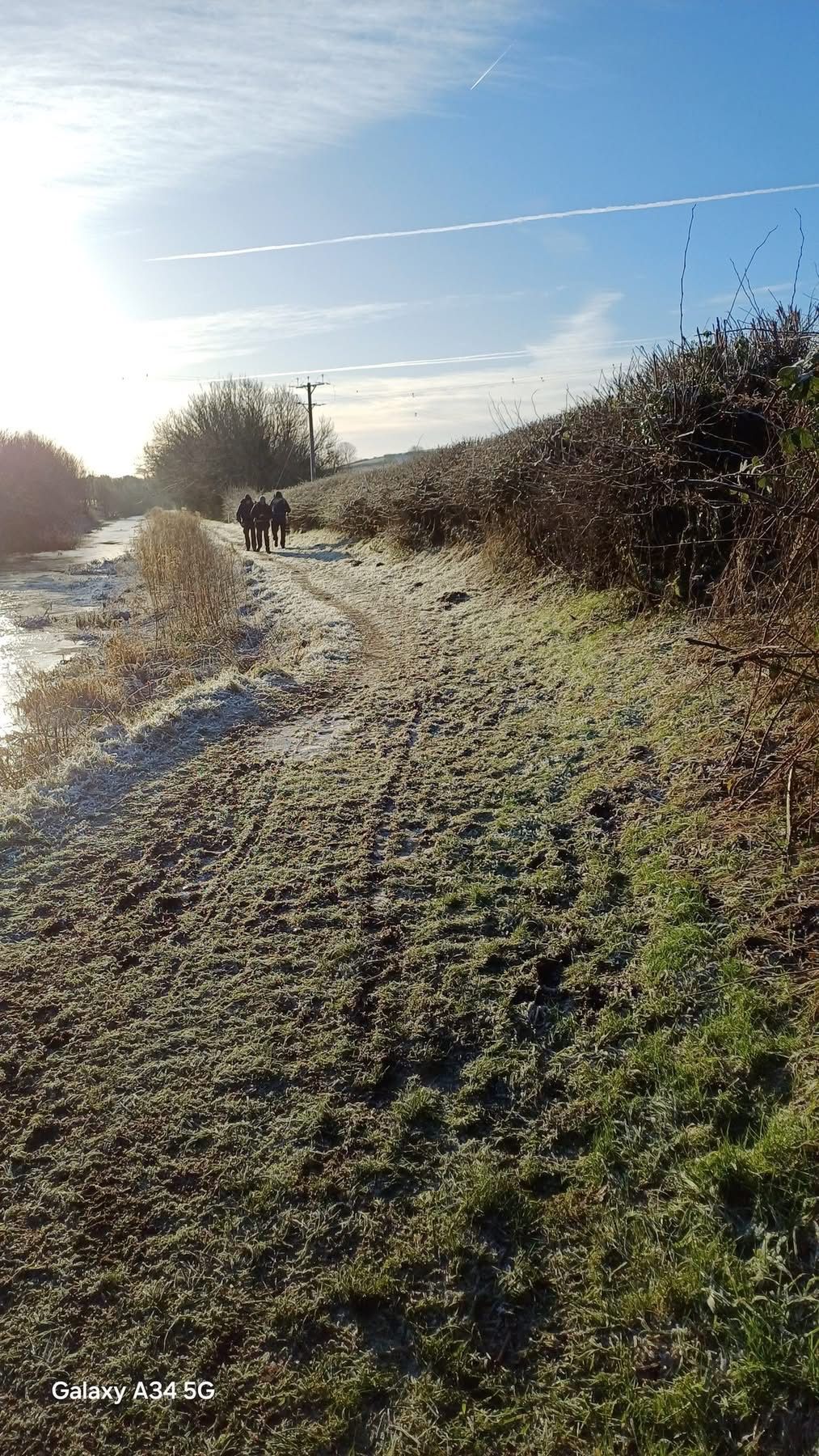 Walking by the canal