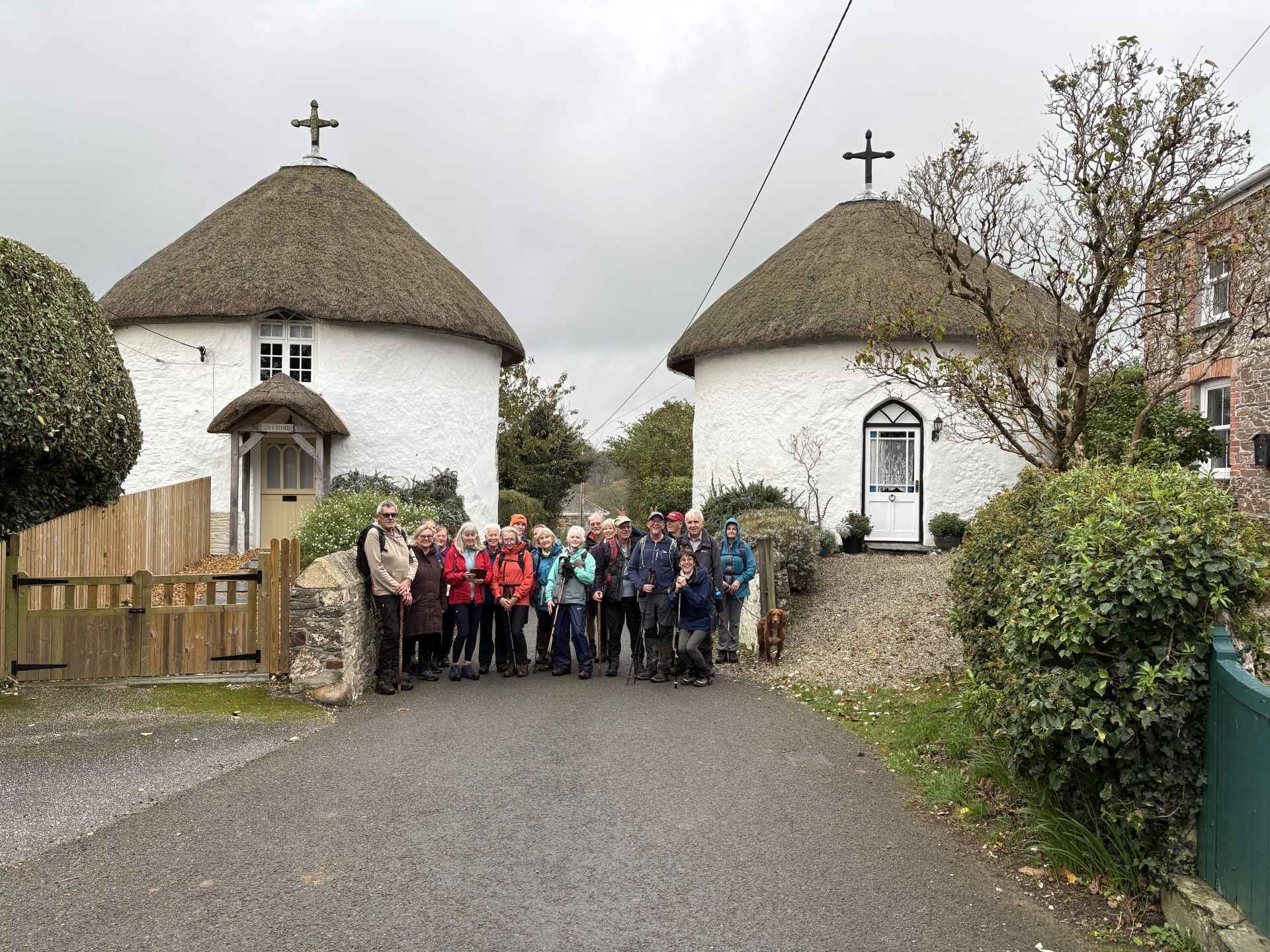 Veryan round houses