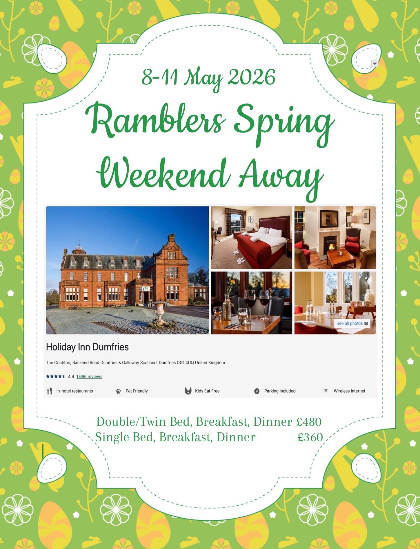 Dumfries Weekend Flyer