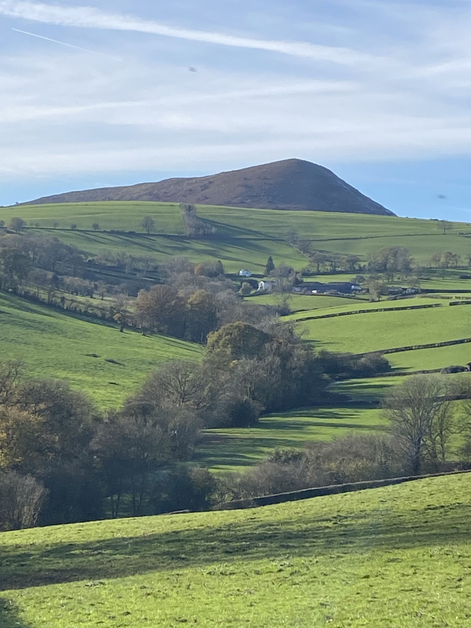 View along the route.