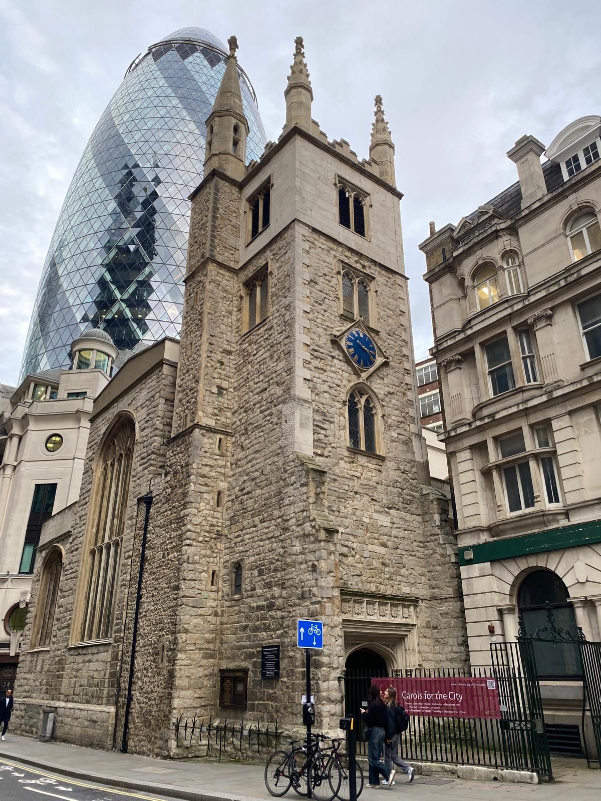 One of the remaining medieval churches in the City
