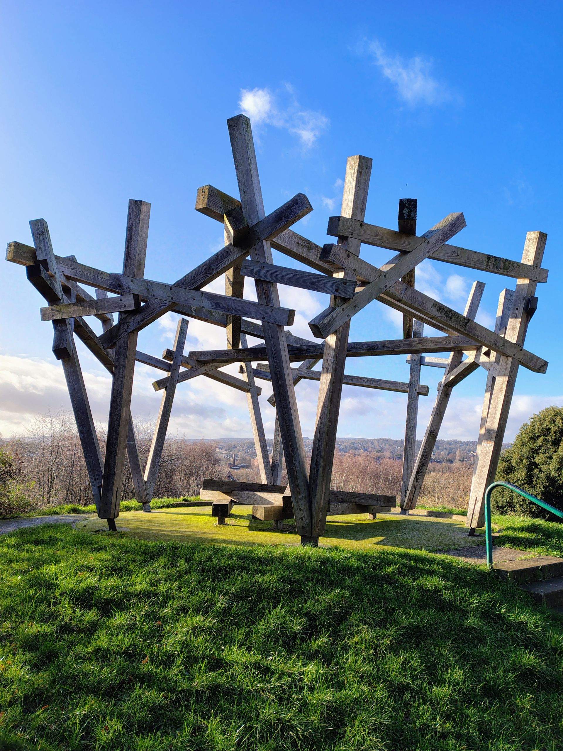 'Crow's nest' sculpture, Heeley Millennium Park