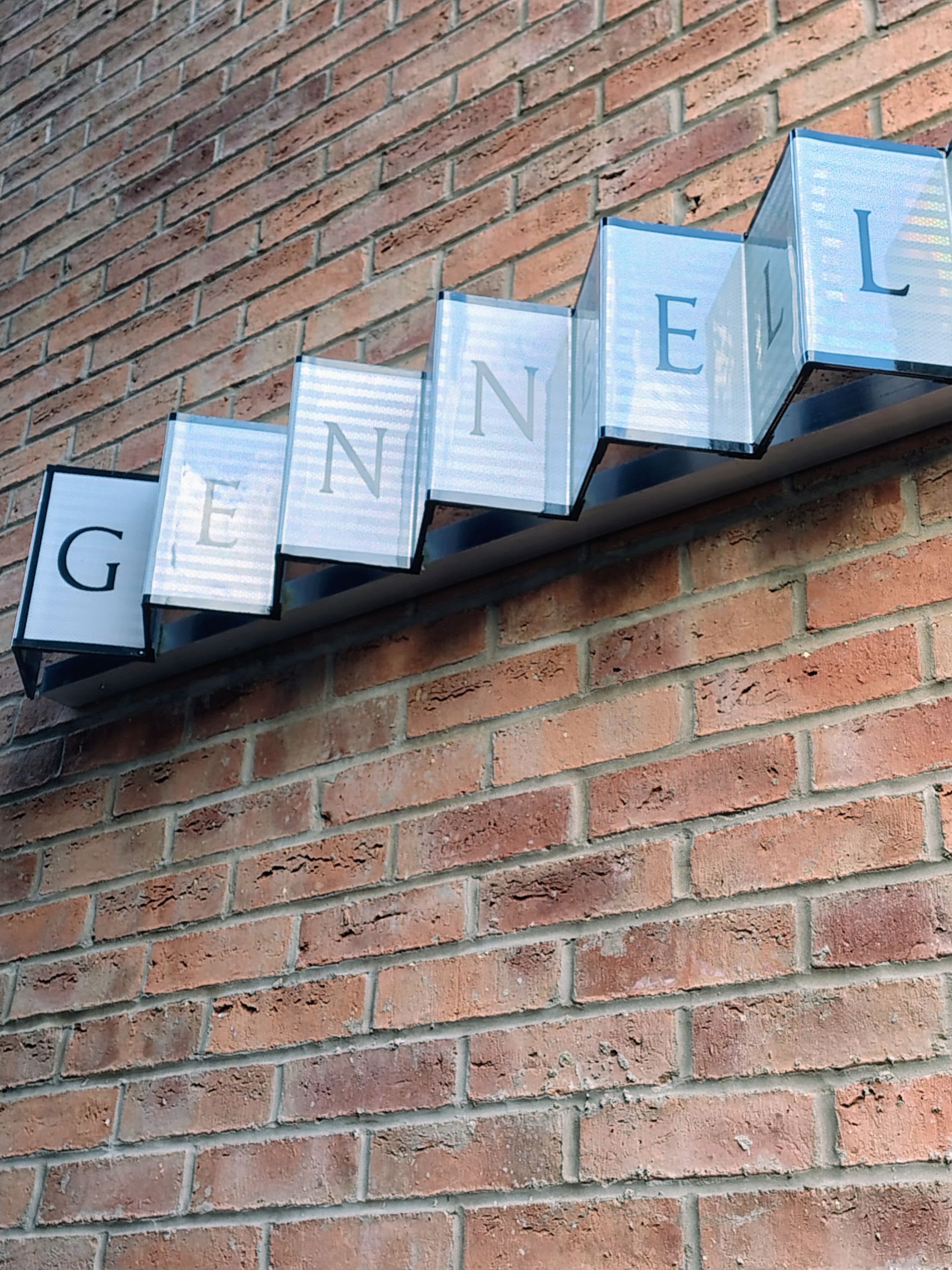 'Gennel' sign, Little London Road
