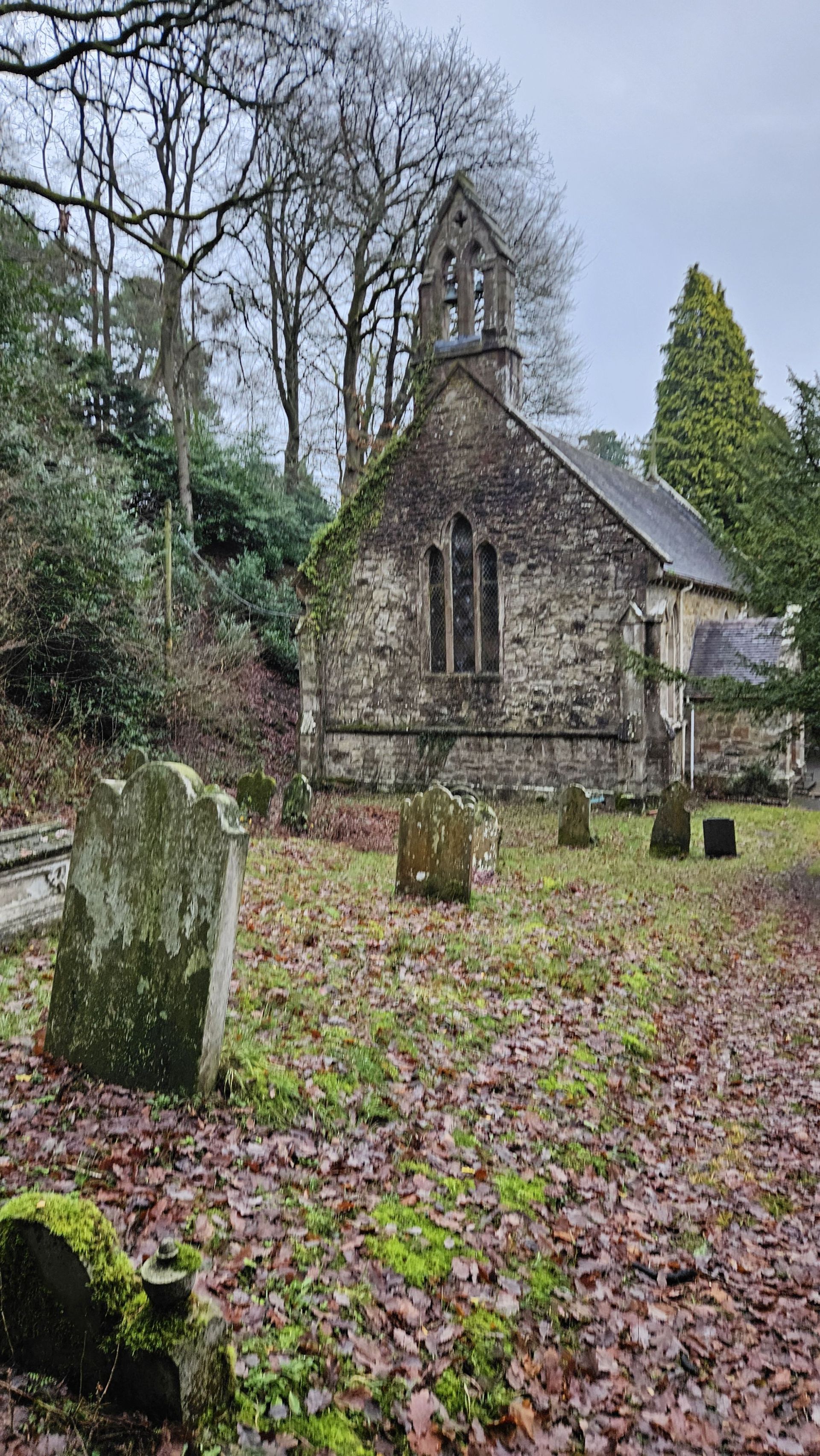 Churchyard near to the Nature Reserve