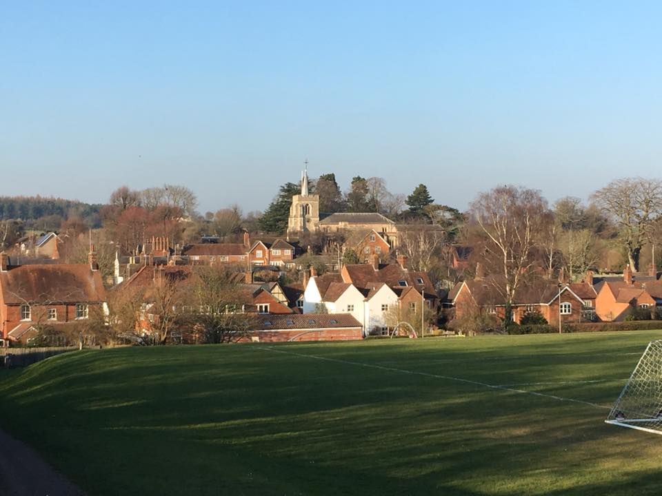 Kimpton from the rec ground