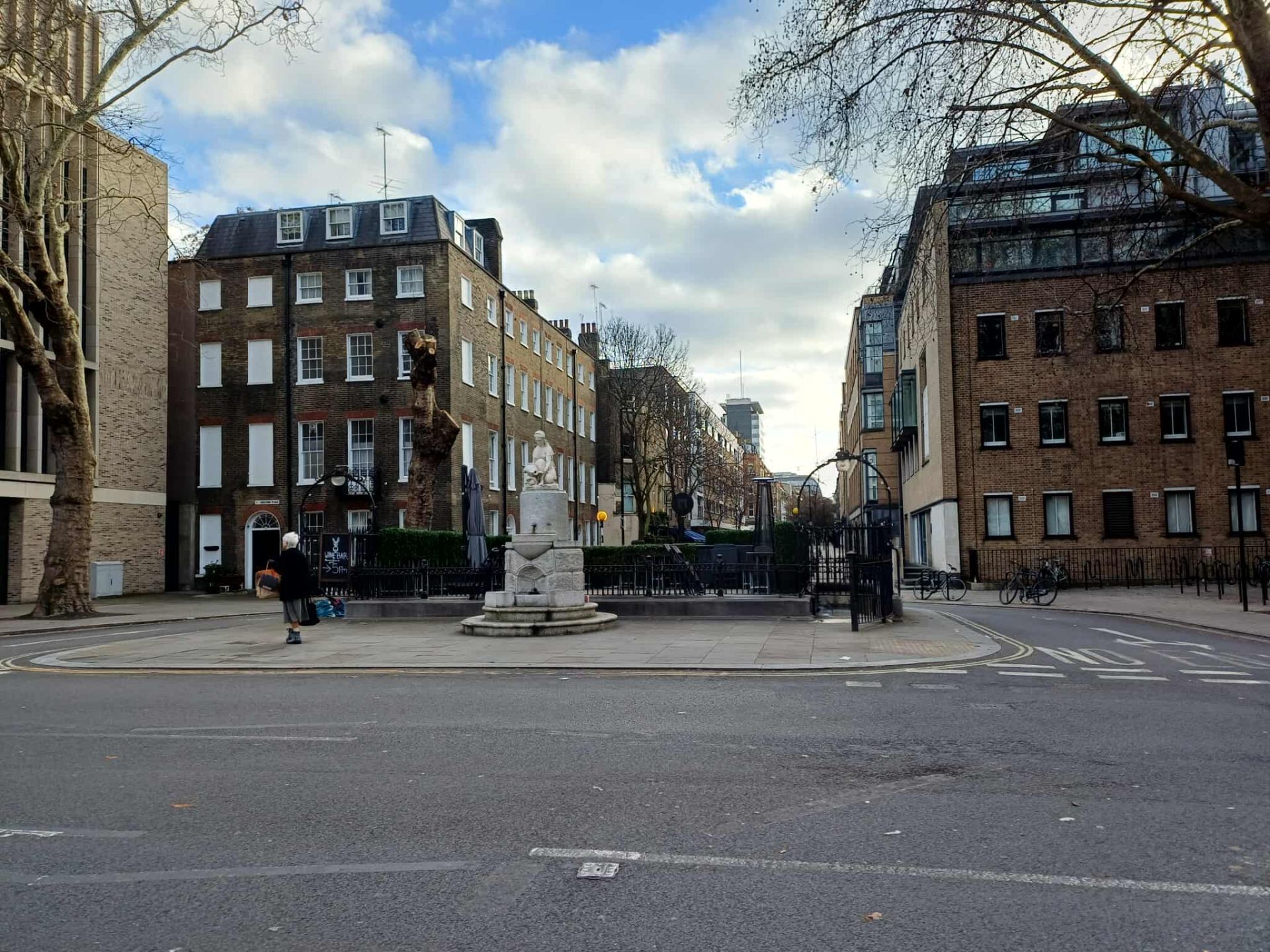 The top of Lambs Conduit Street