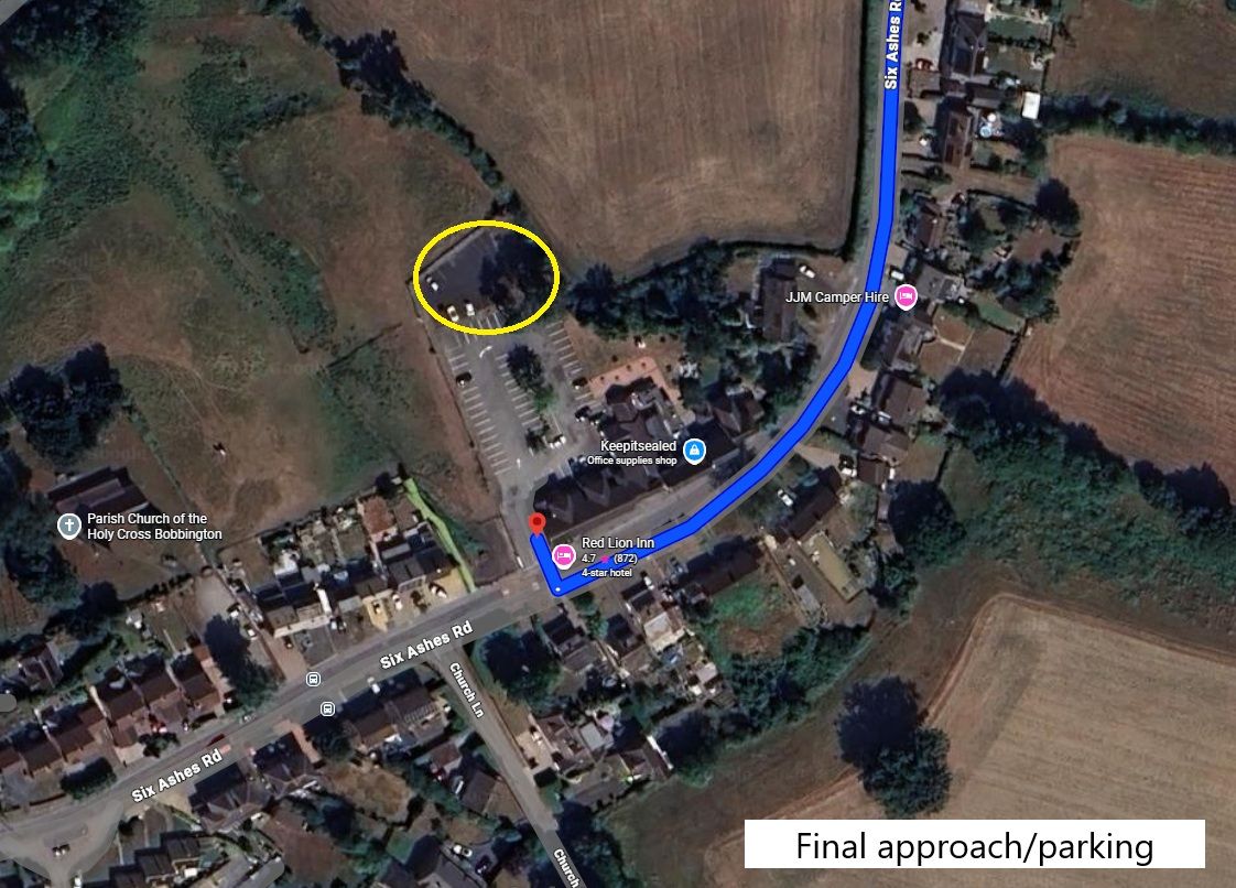 Final approach/parking