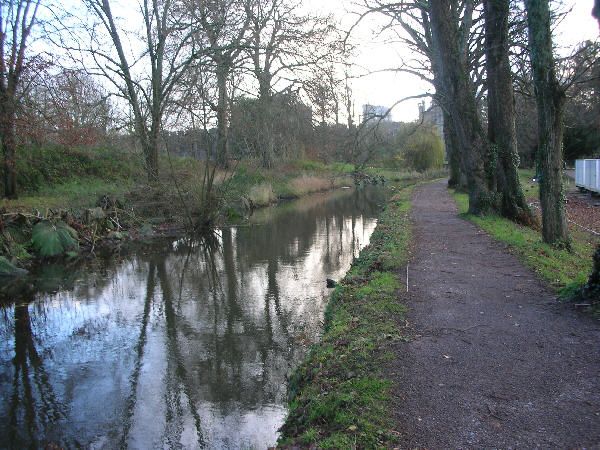 The Glamorgan Canal by Cardiff Castle