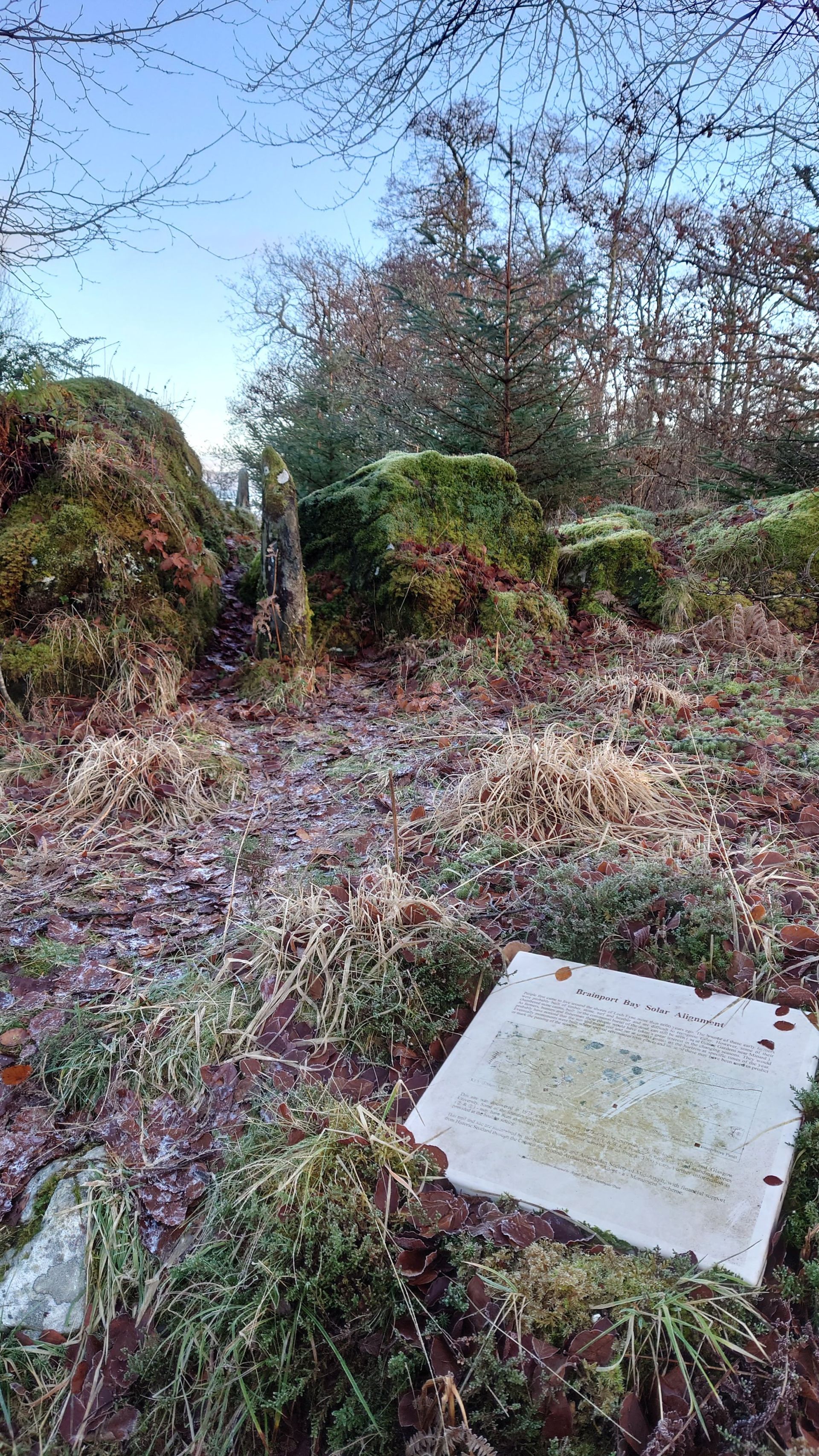 Information about the antient standing stones