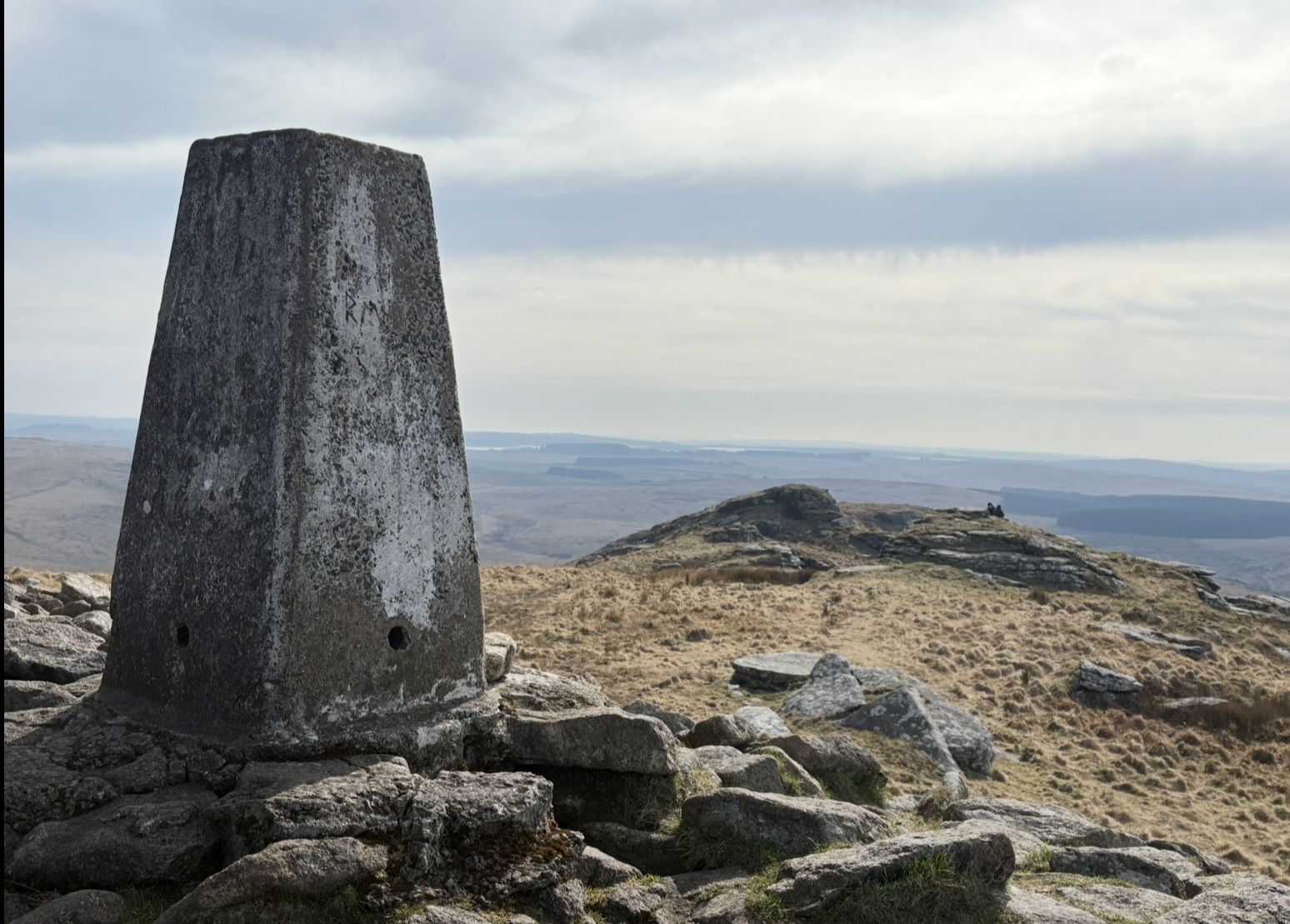 Rough Tor from Brown Willy