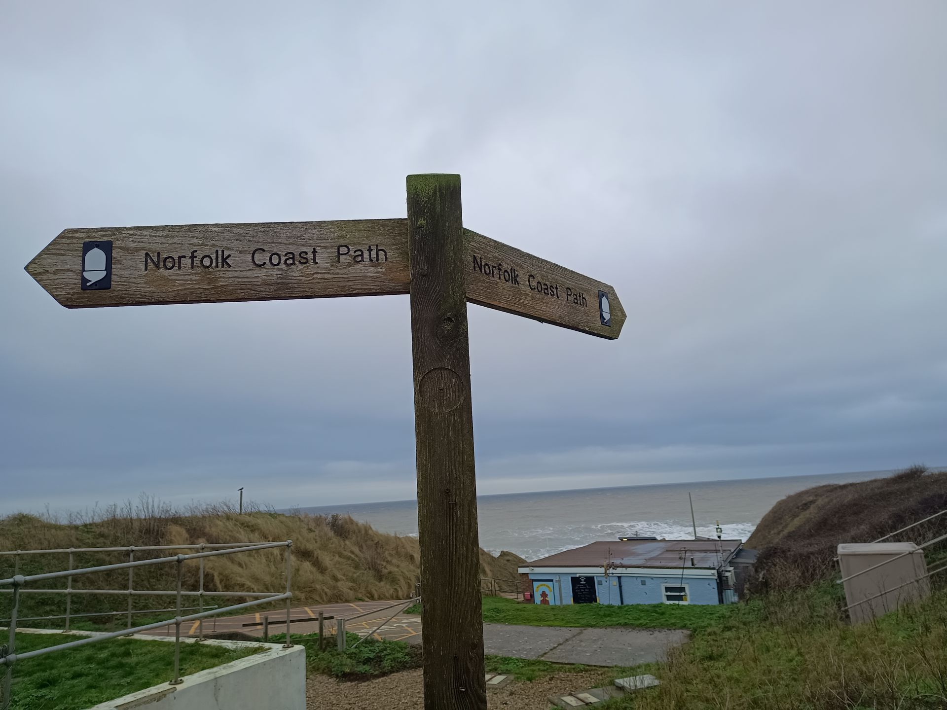 North Norfolk Coast Path Sign 