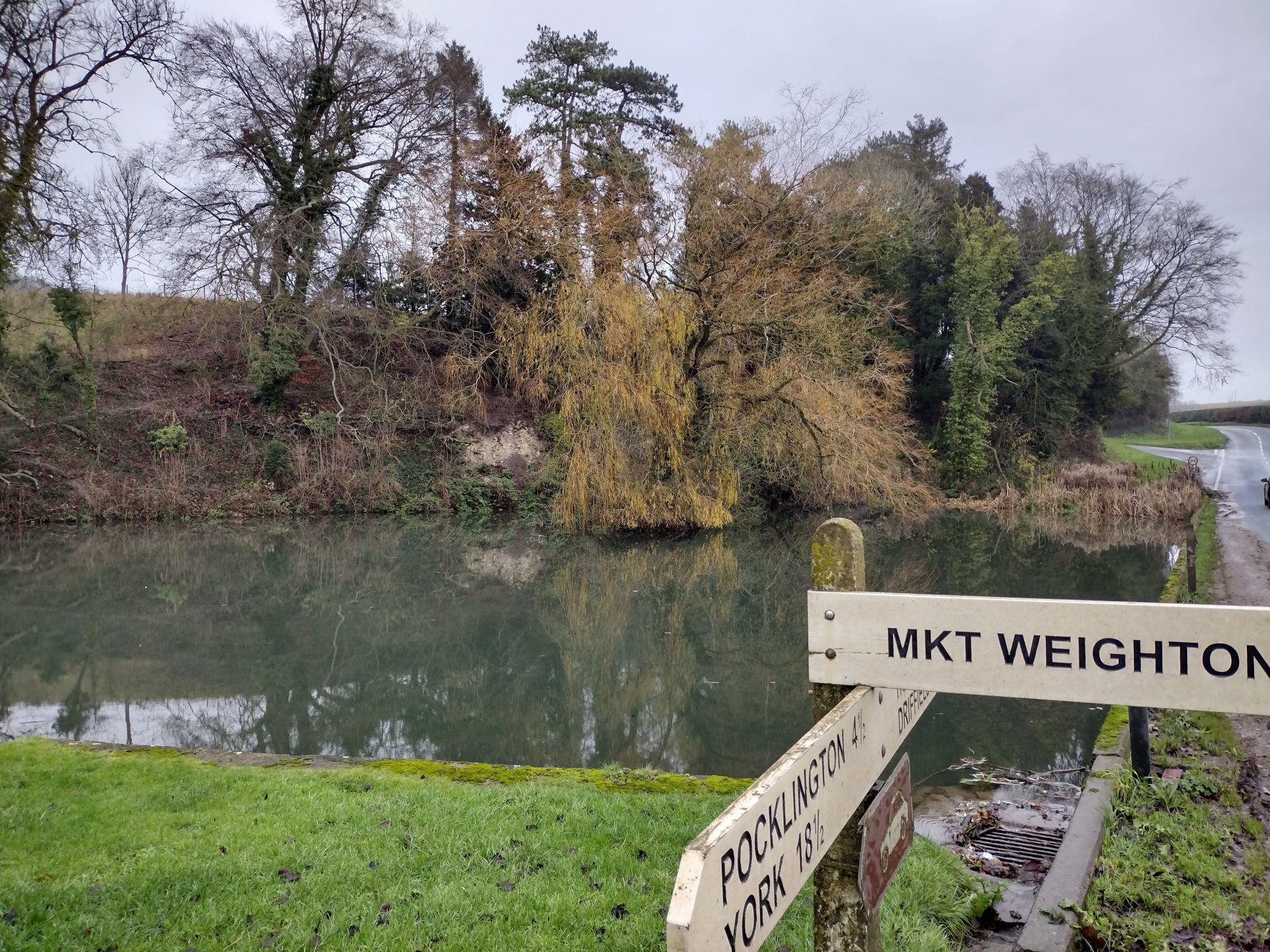 Water at Warter (the village pond)
