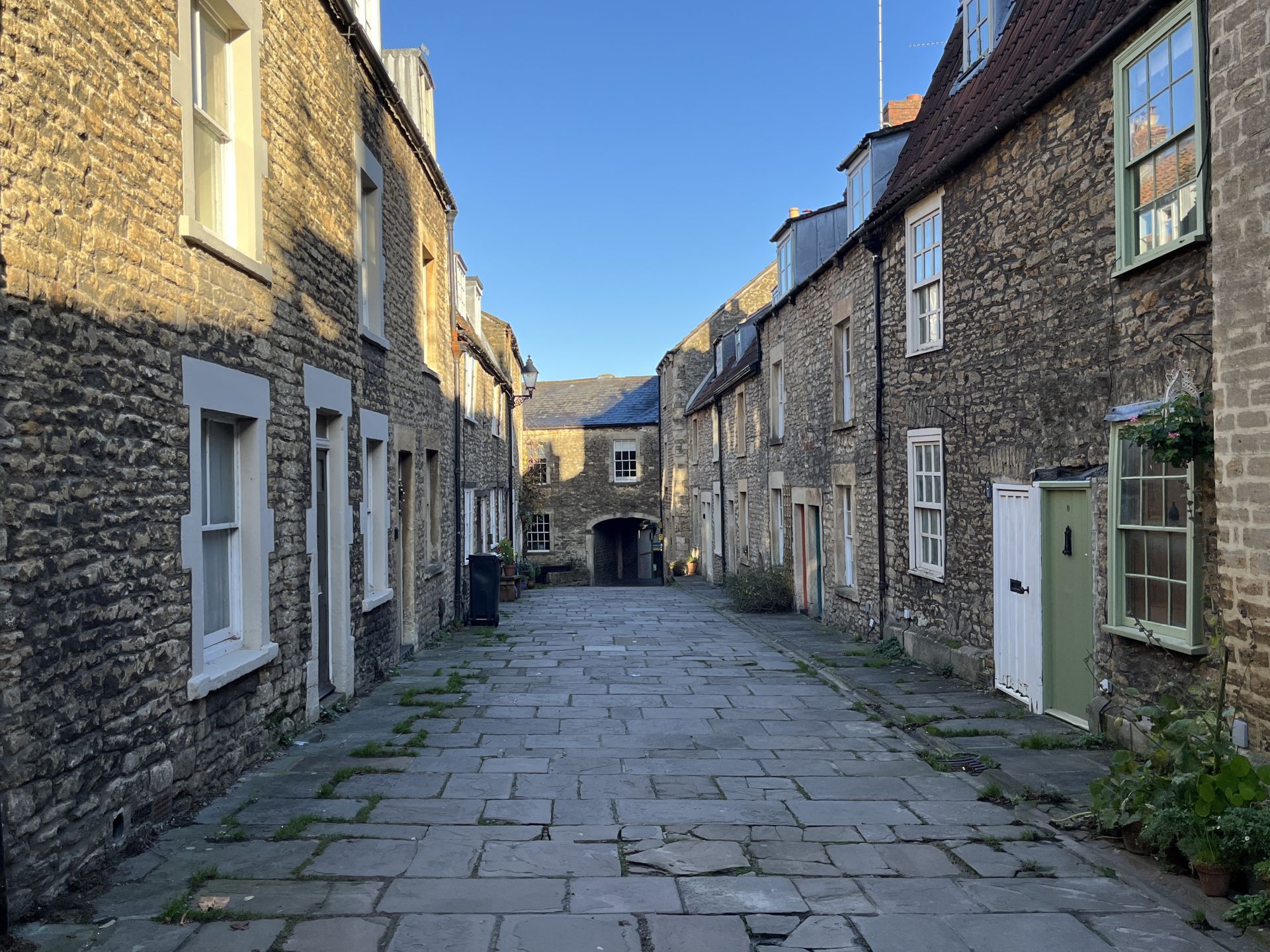 Sheppards Barton, an old street in Frome
