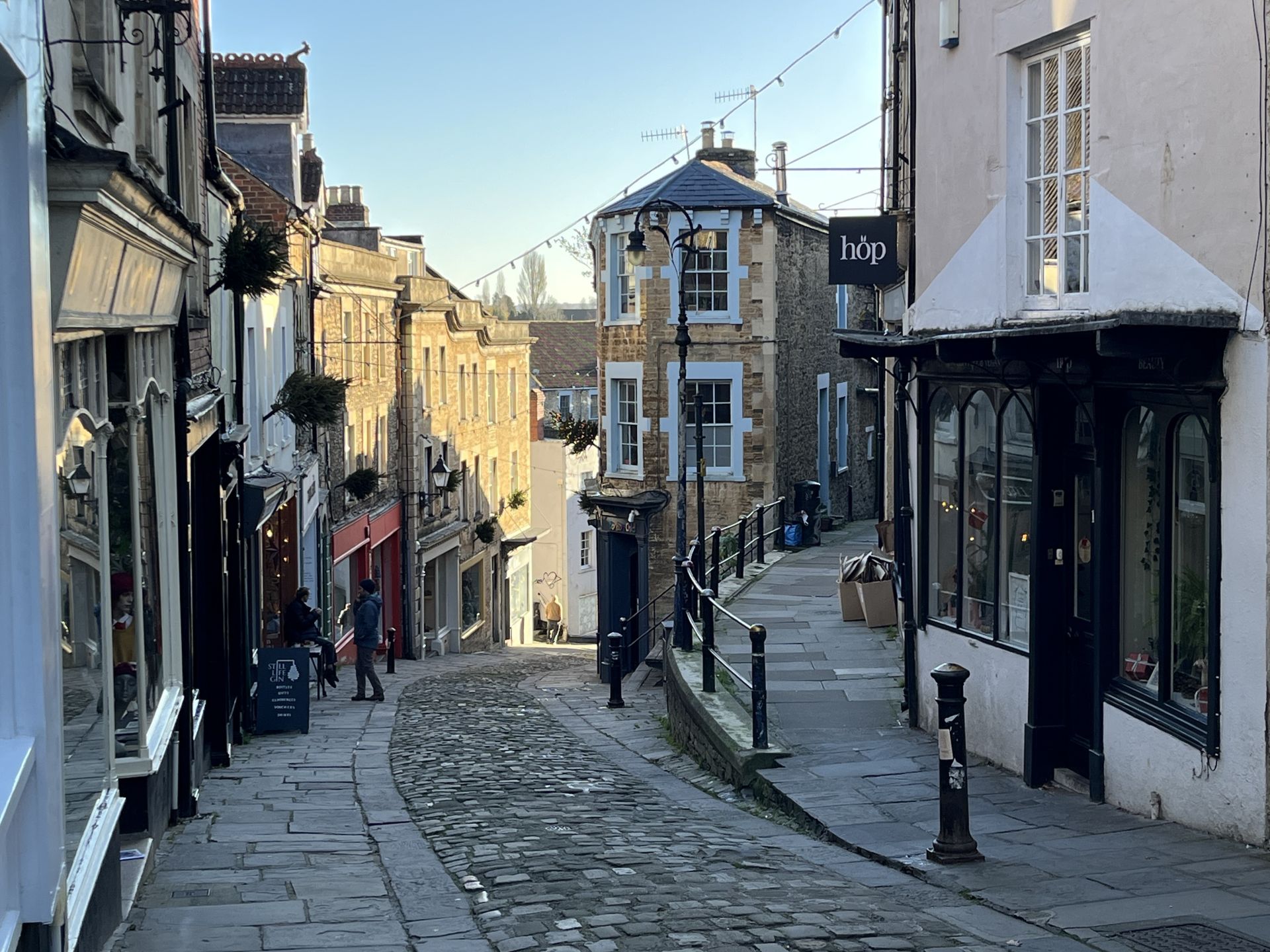 Catherine Hill, an old street in Frome
