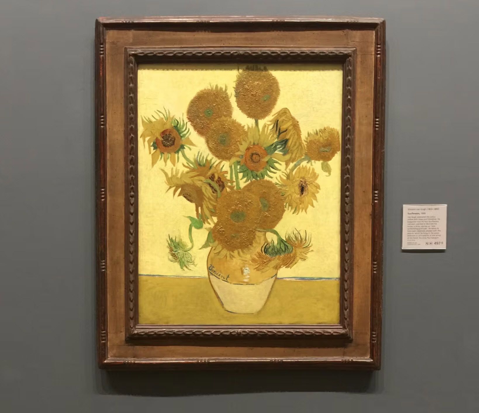 sunflowers painting