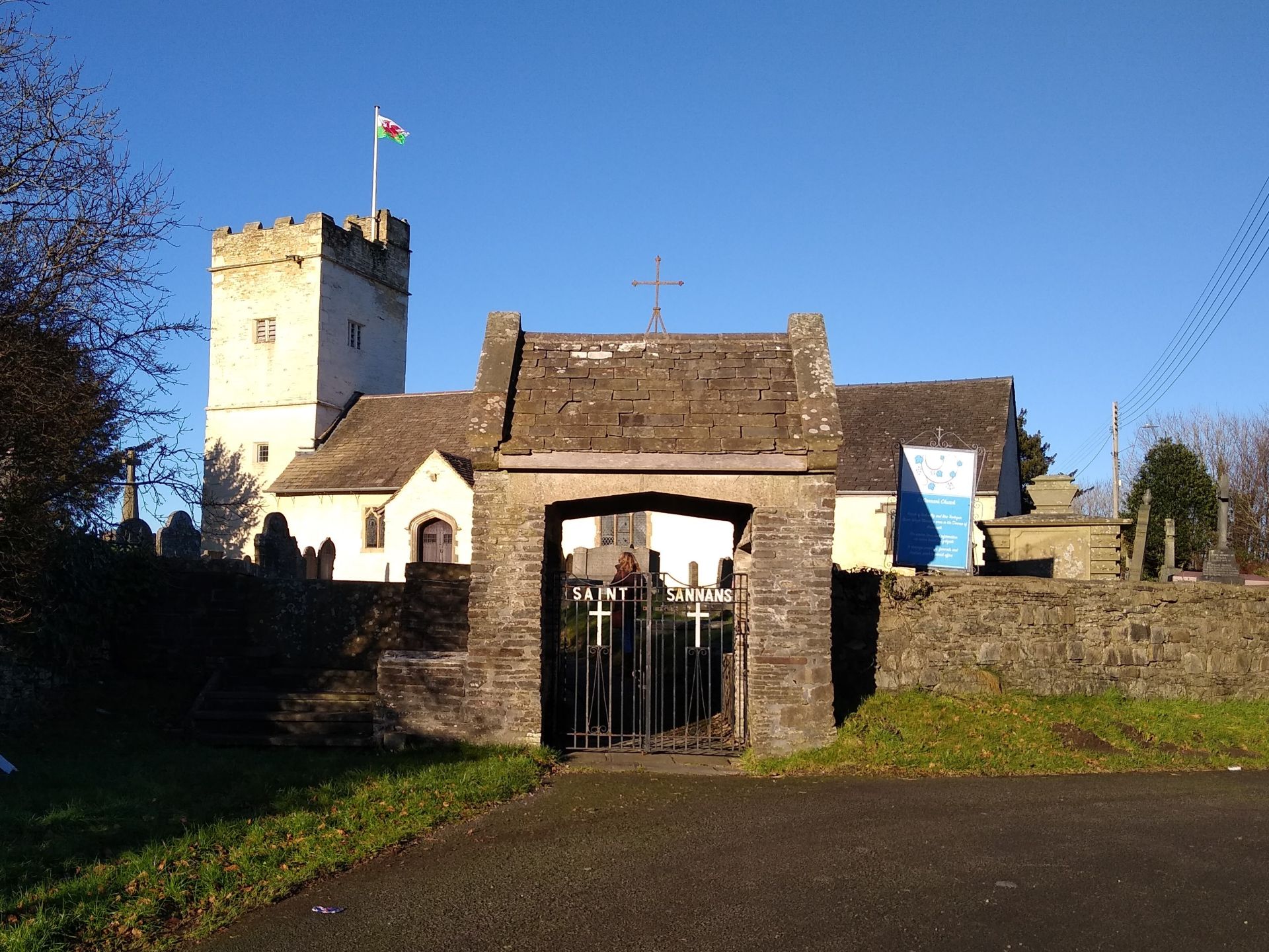 St Sannan's church, Bedwellty