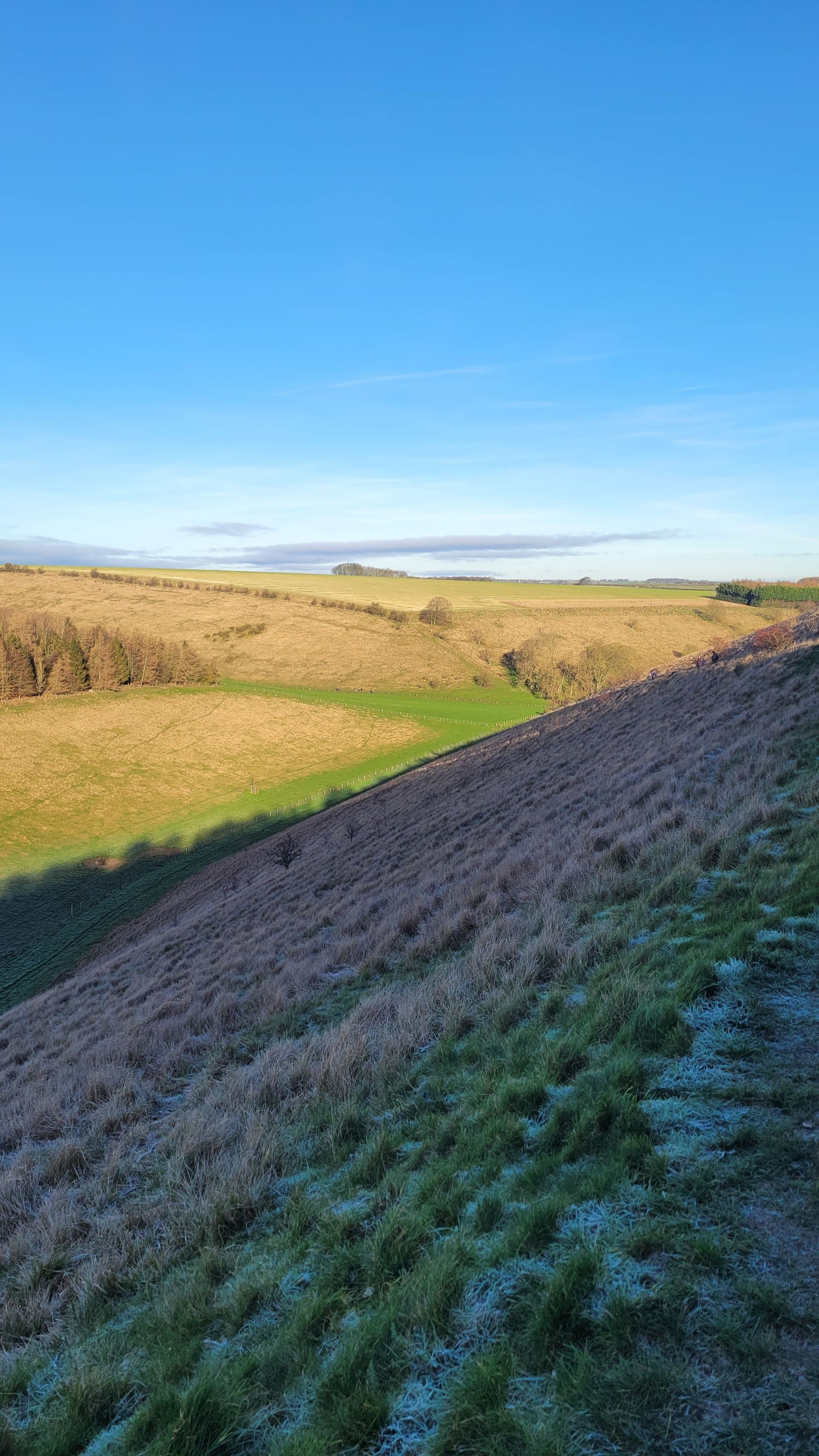 View from Huggate Poetry Bench